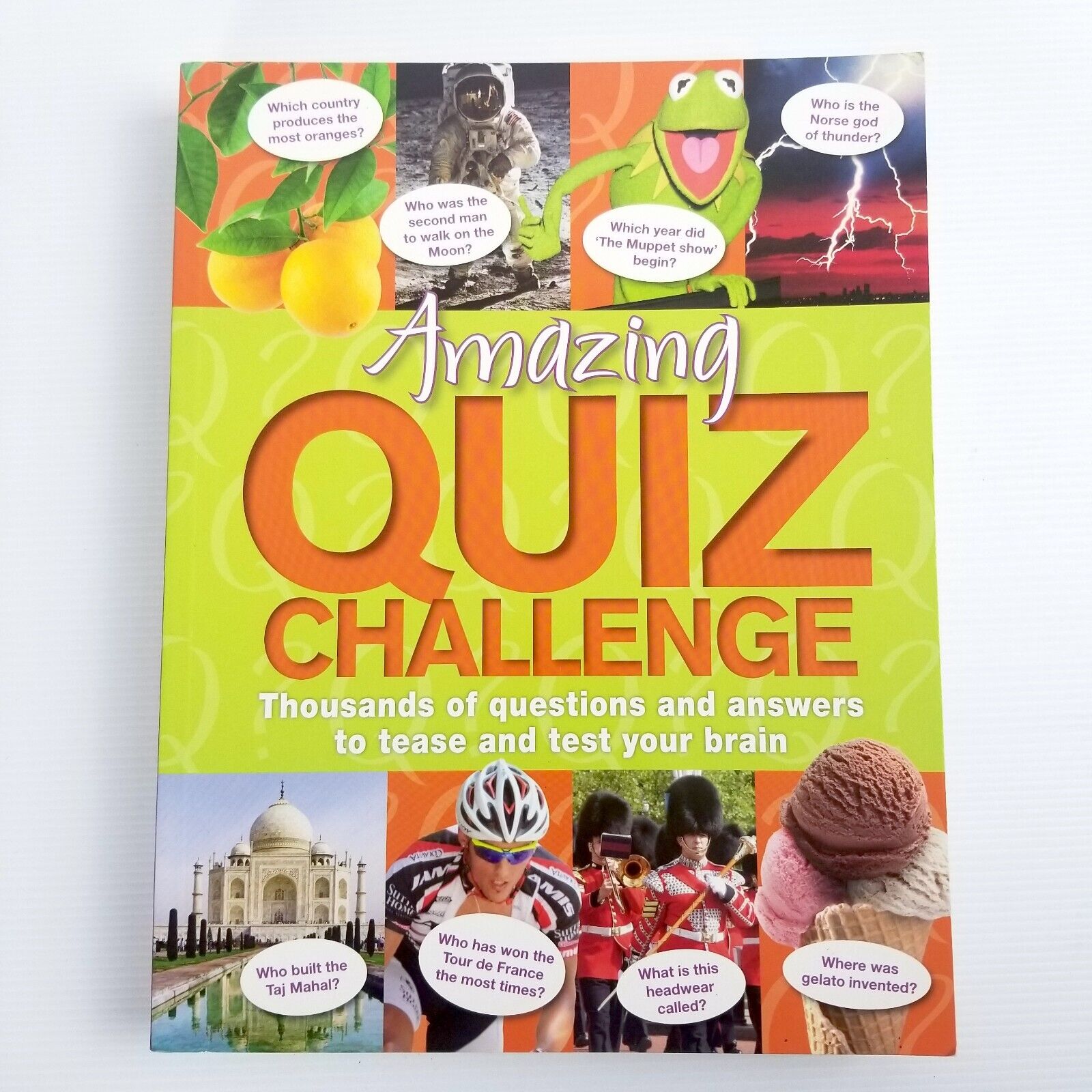 Amazing Quiz Challenge by Reader's Digest (Paperback, 2012) Trivia Brain Teasers