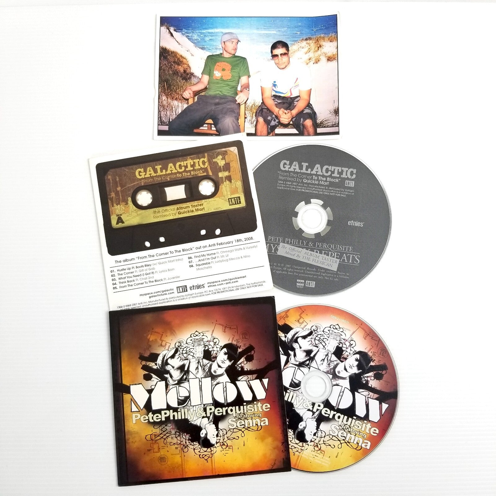 Rare Pete Philly & Perquisite Mystery Repeats Taster Mellow ft. Senna (CD, 2007)