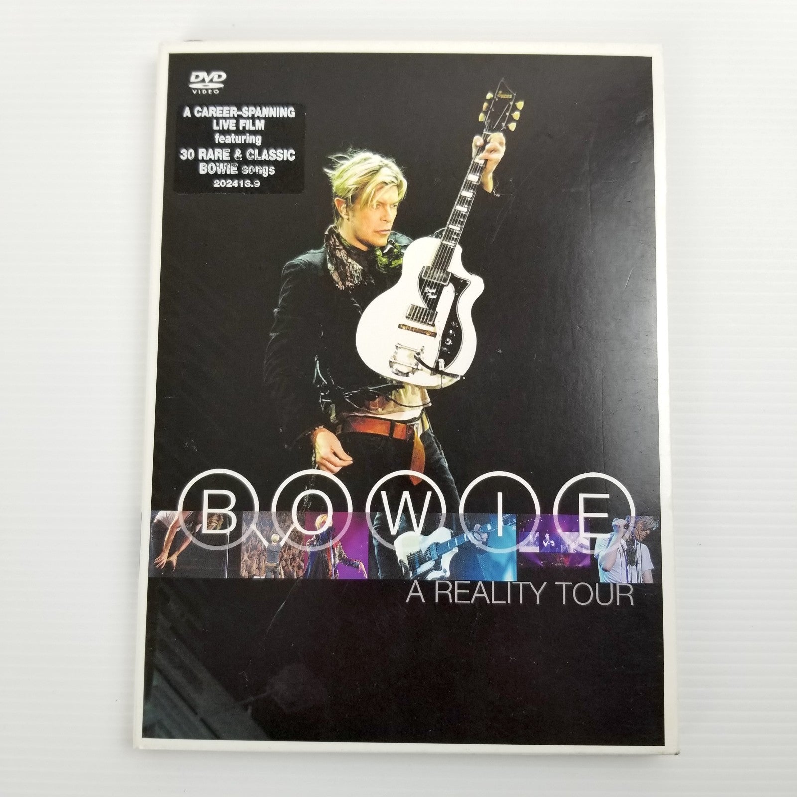 DAVID BOWIE A Reality Tour DVD PAL Region All Like New