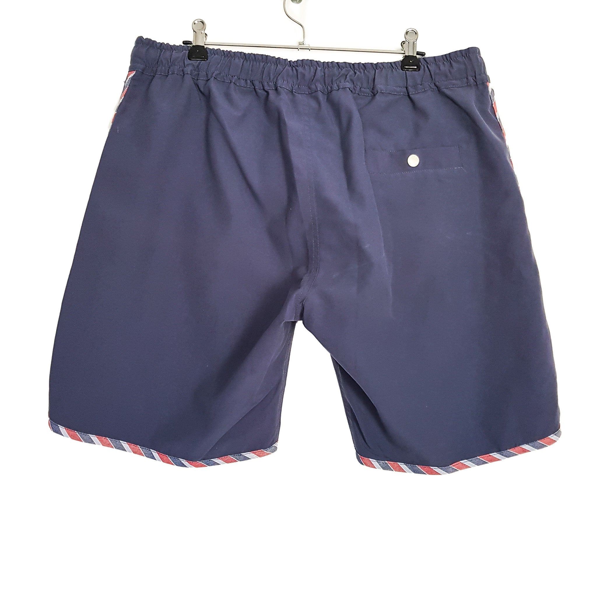 RED COLLAR PROJECT Casual Relaxed Fit Navy Blue Men's Fridolf Board Shorts Sz 36