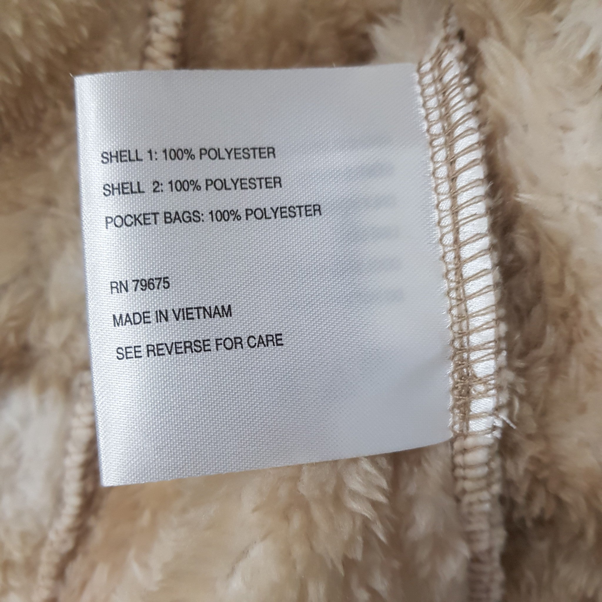 Michael Kors Women's Camouflage Vest Beige White Designer Fleece Outerwear NEW