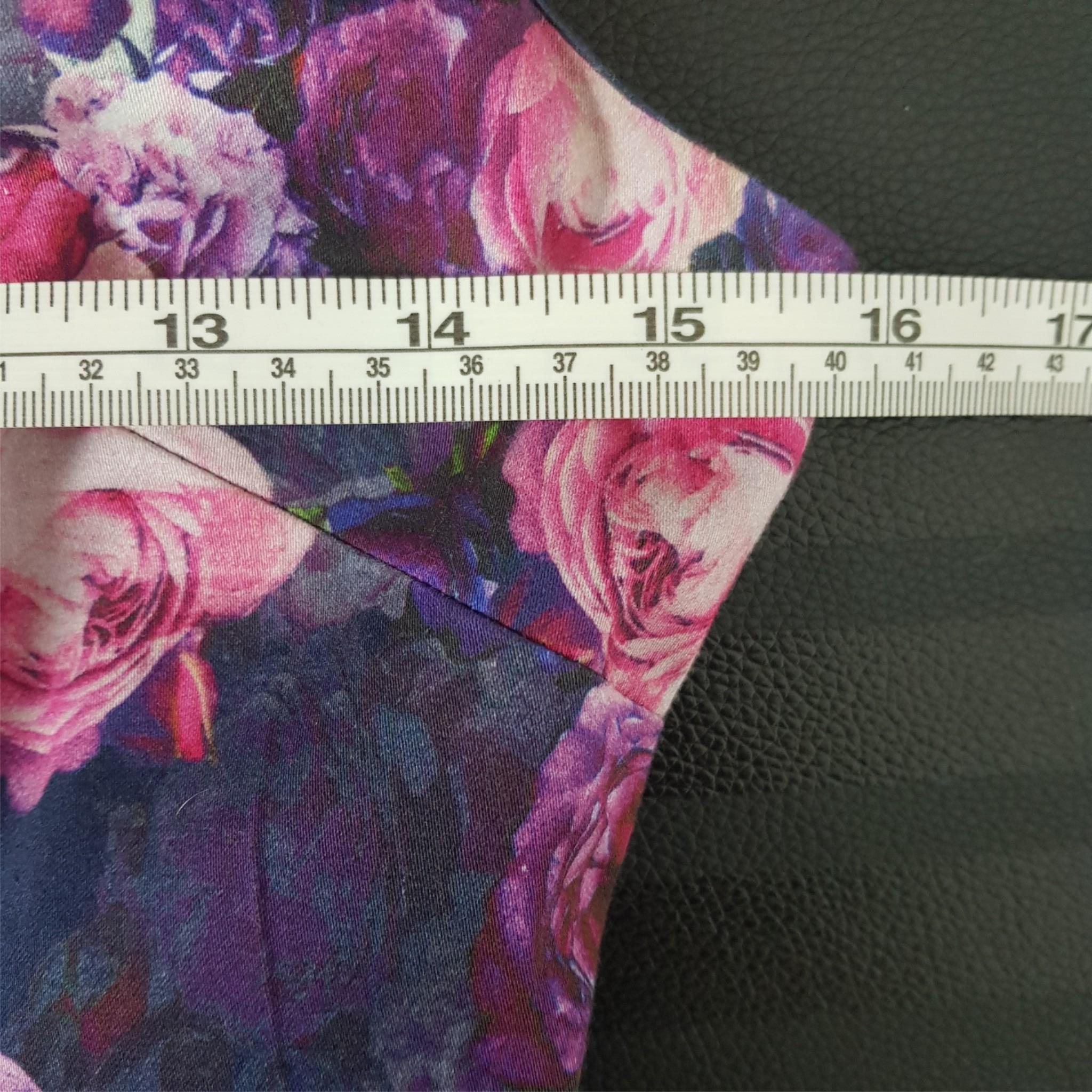 Forever New Black Floral Sleeveless Sheath Dress Formal Party Cocktail Size 8 S