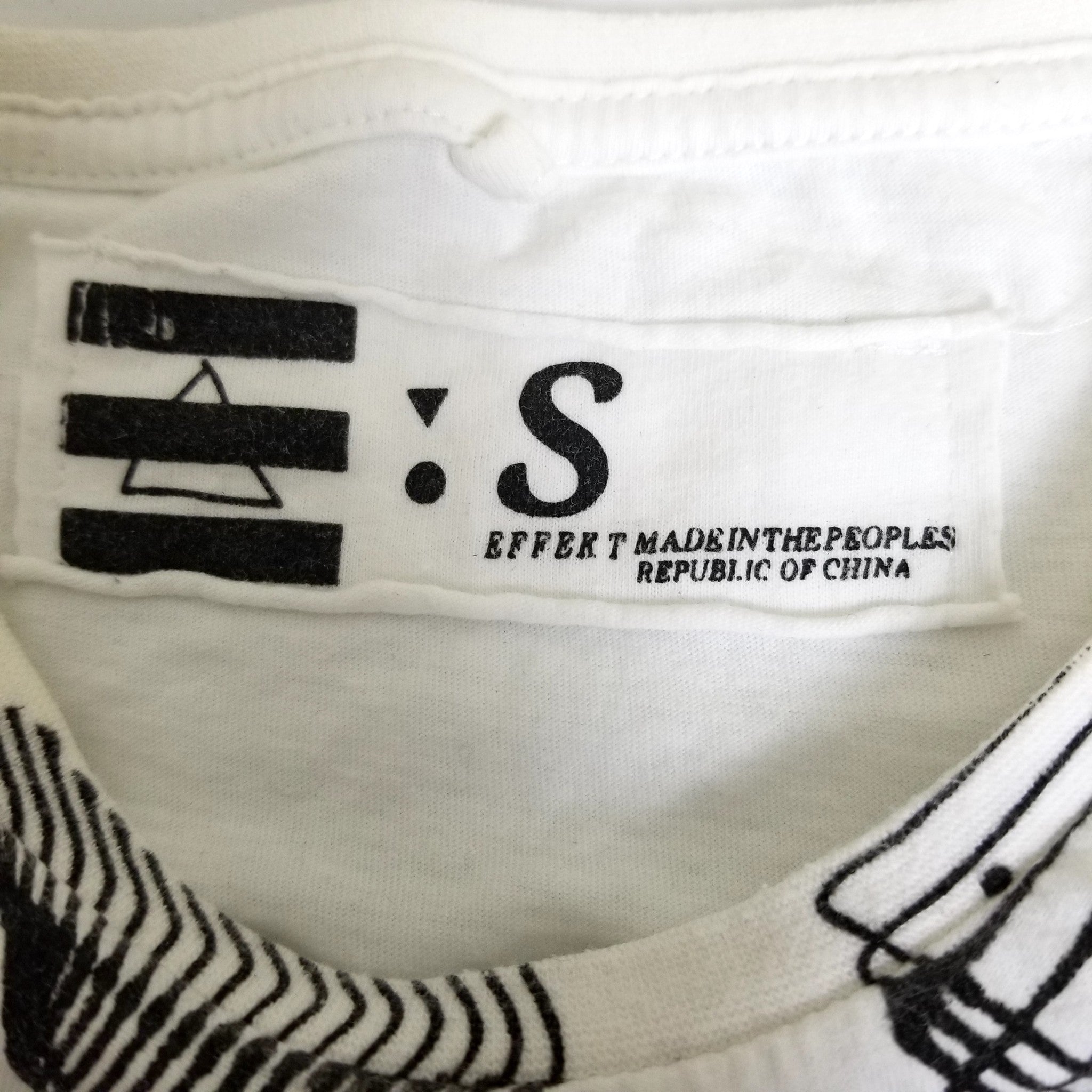 Basic White Short Sleeve Men's Casual T-Shirt Top Pullover Crew Neck Size Small