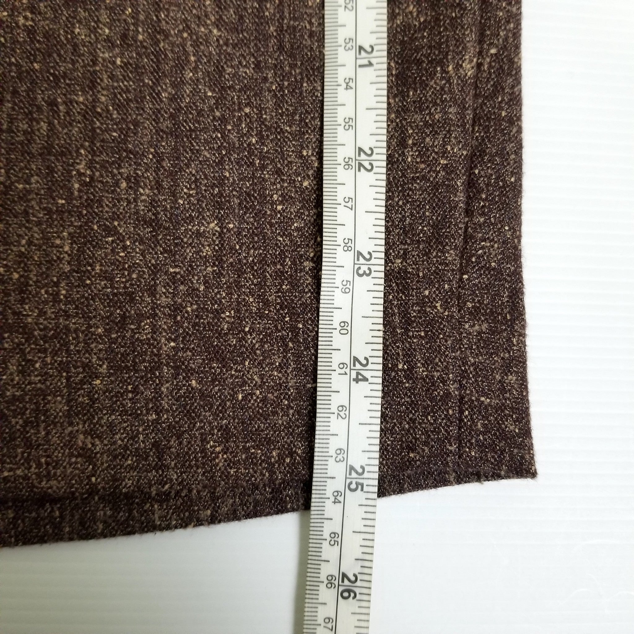 Diana Ferrari Women's Tweed Pencil Skirt 8 S Brown Workwear Officewear Business