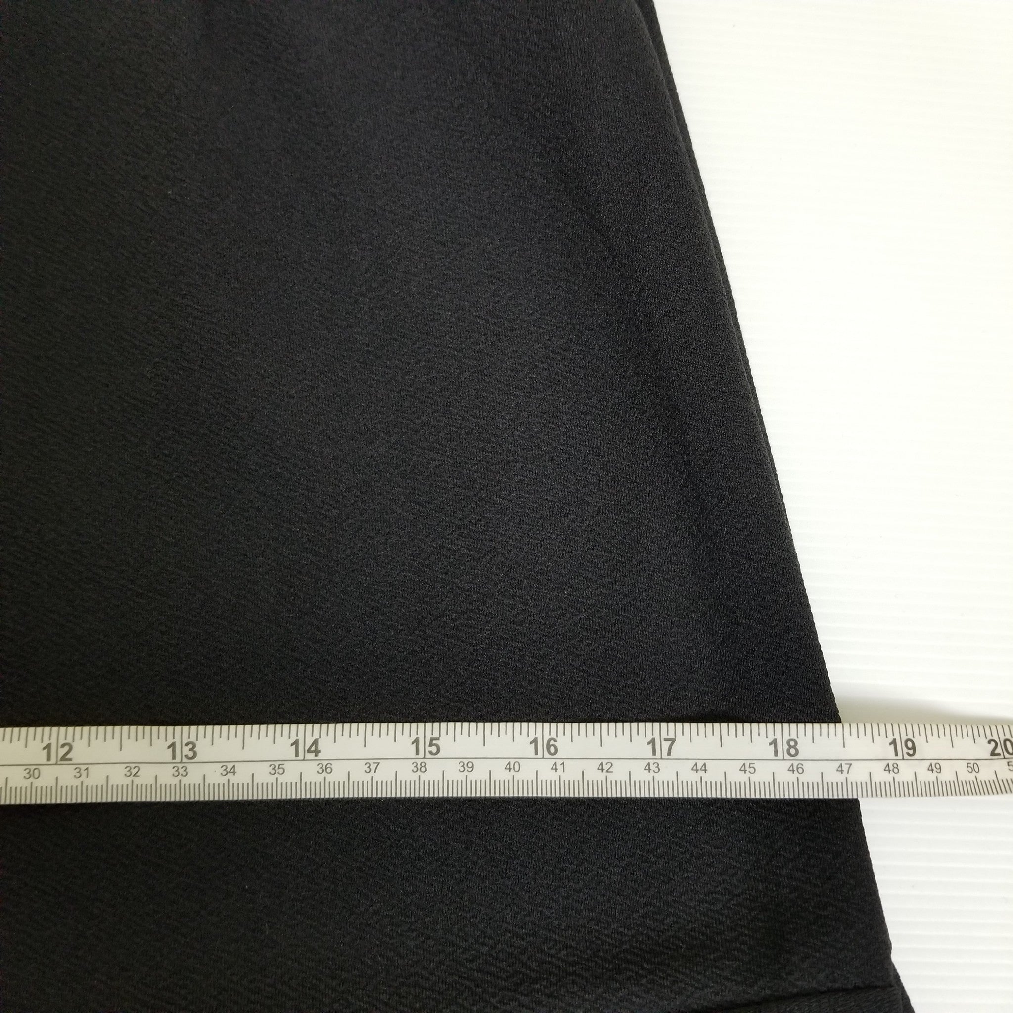 Valleygirl Women's Black Peplum Skirt 10 M Stretch Workwear Work Office Business