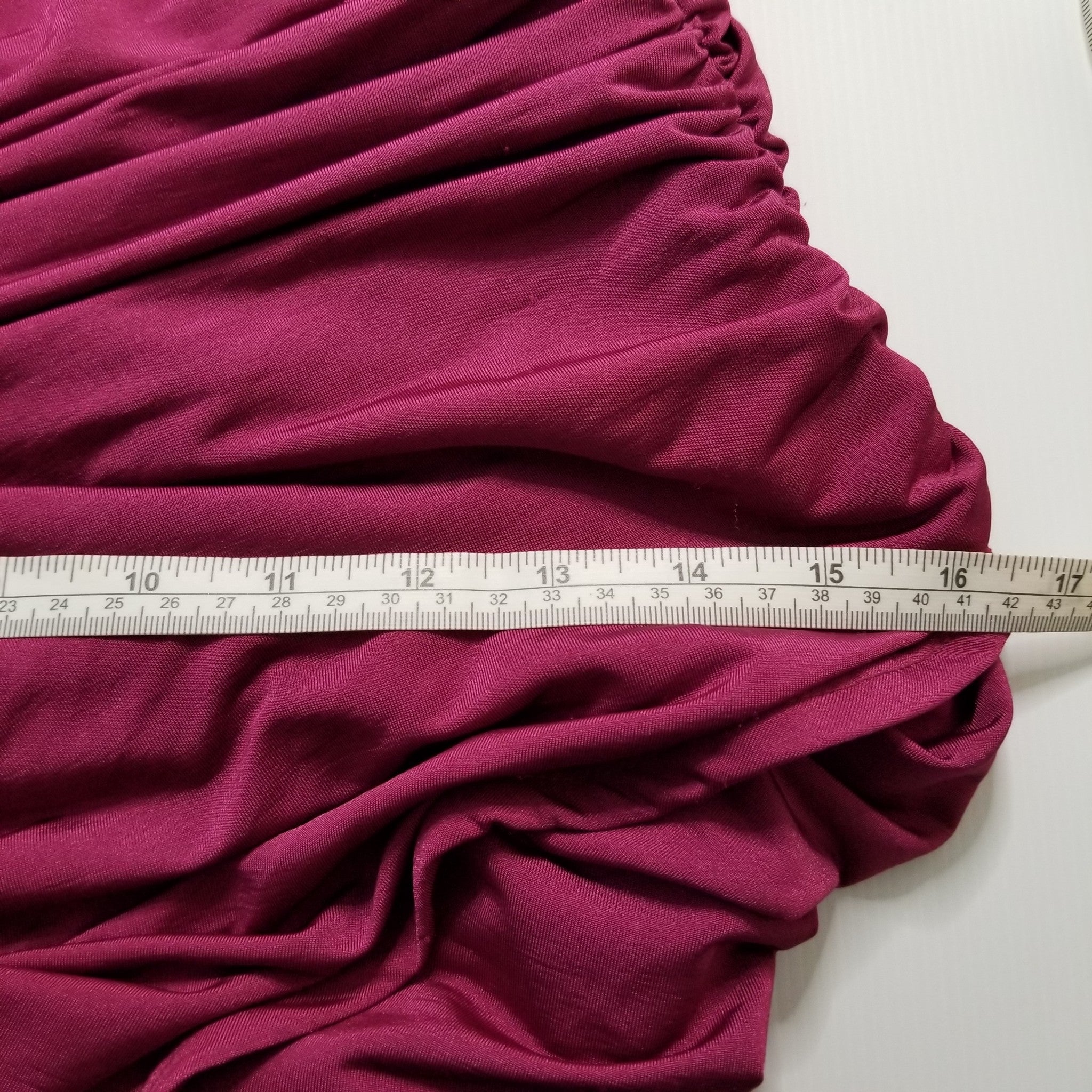 Forcast Women's Purple Ruched Bodycon Dress 10 M Asymmetrical Party Cocktail