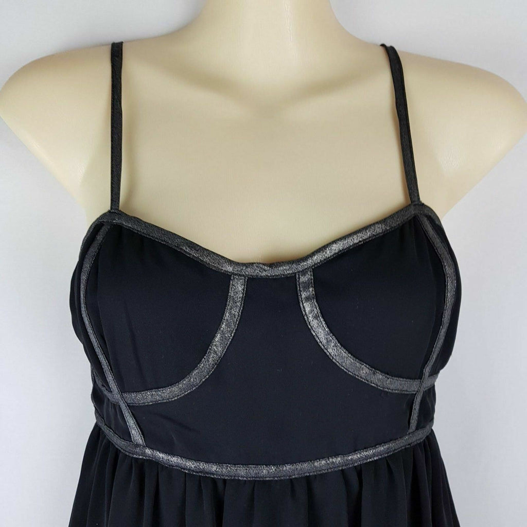BARDOT Spaghetti Strap Little Black Dress Clubwear Cocktail Ladies Party Wear