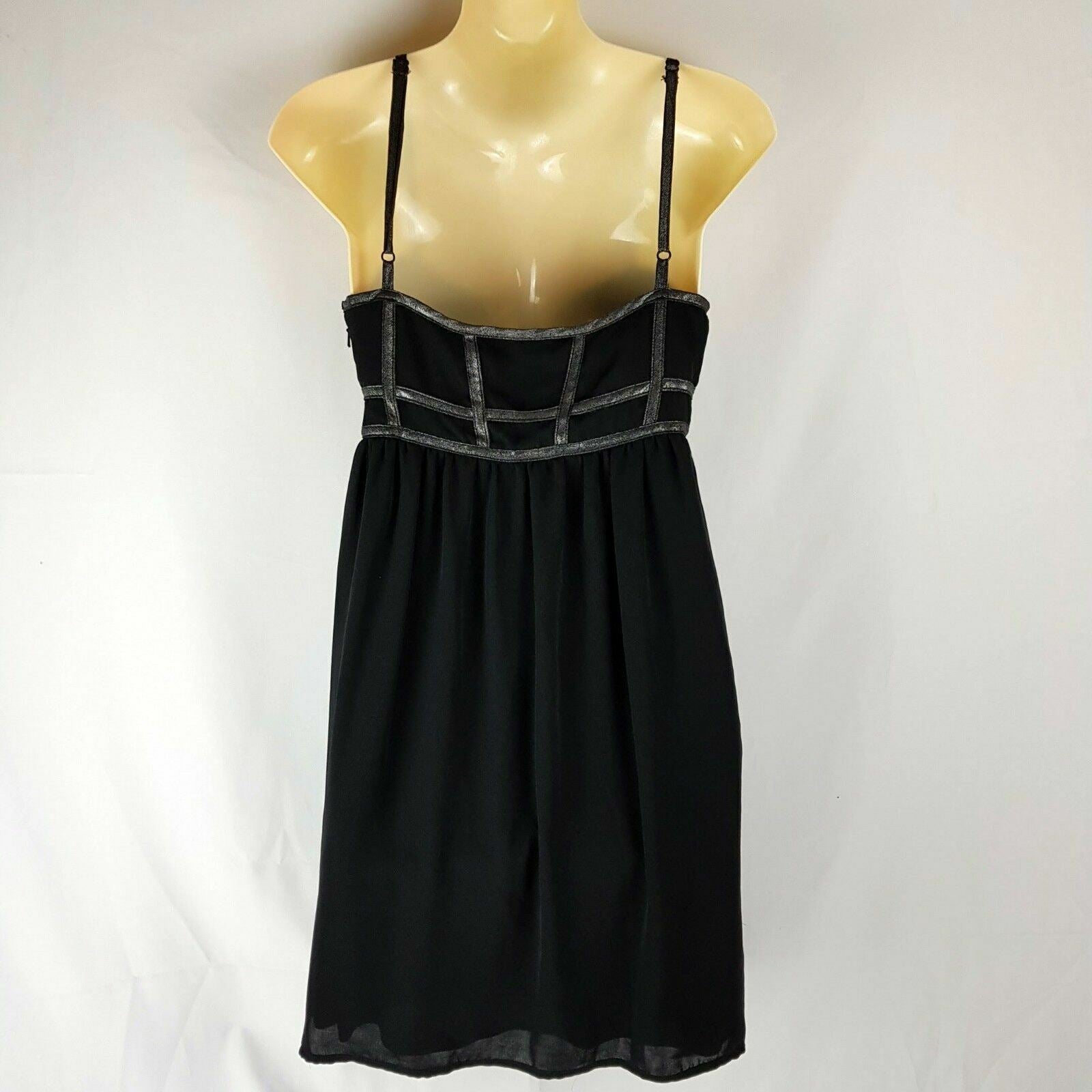 BARDOT Spaghetti Strap Little Black Dress Clubwear Cocktail Ladies Party Wear