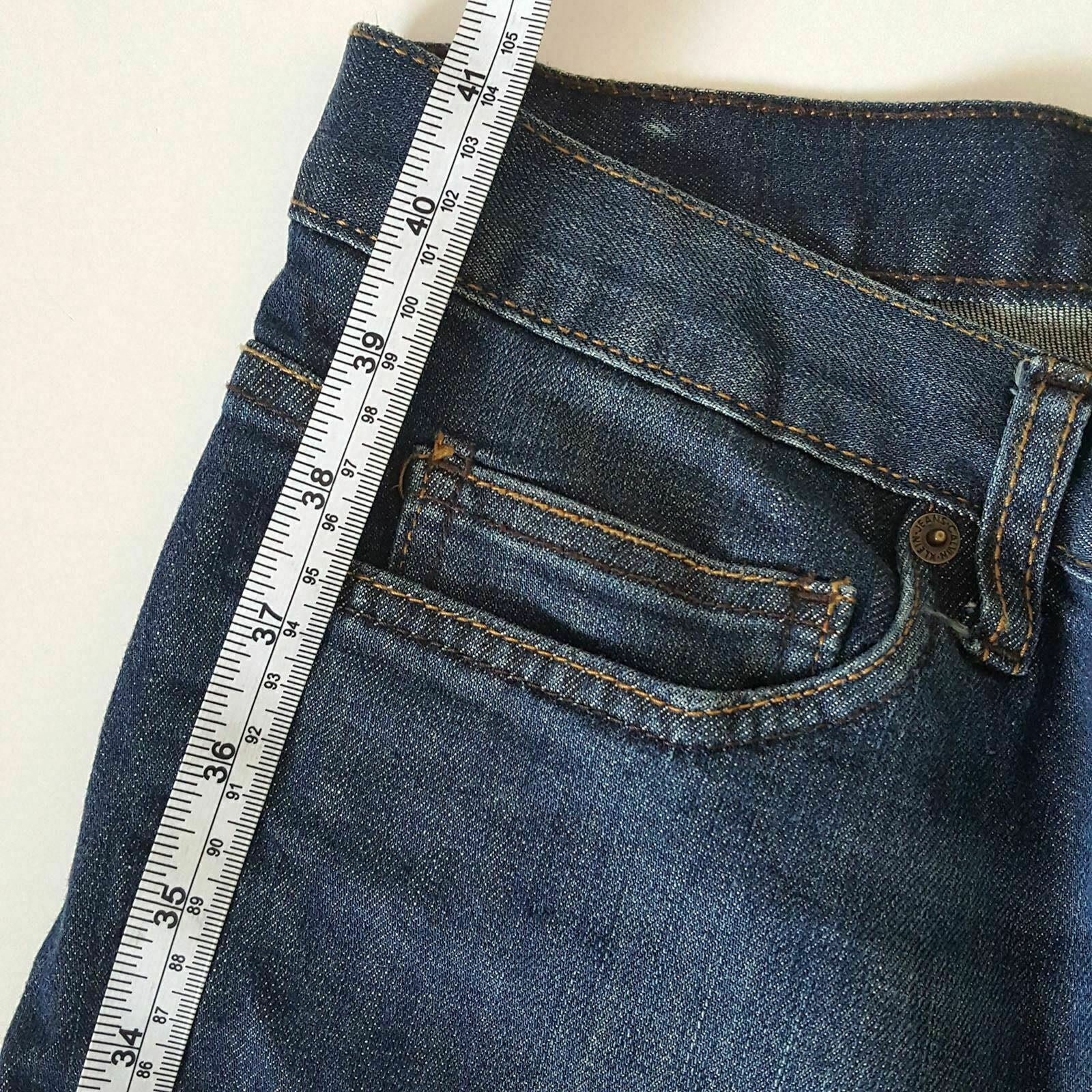 CALVIN KLEIN Womens Fashion Denim Skinny Jeans Sexy Slim Fit Dark Blue Pants New
