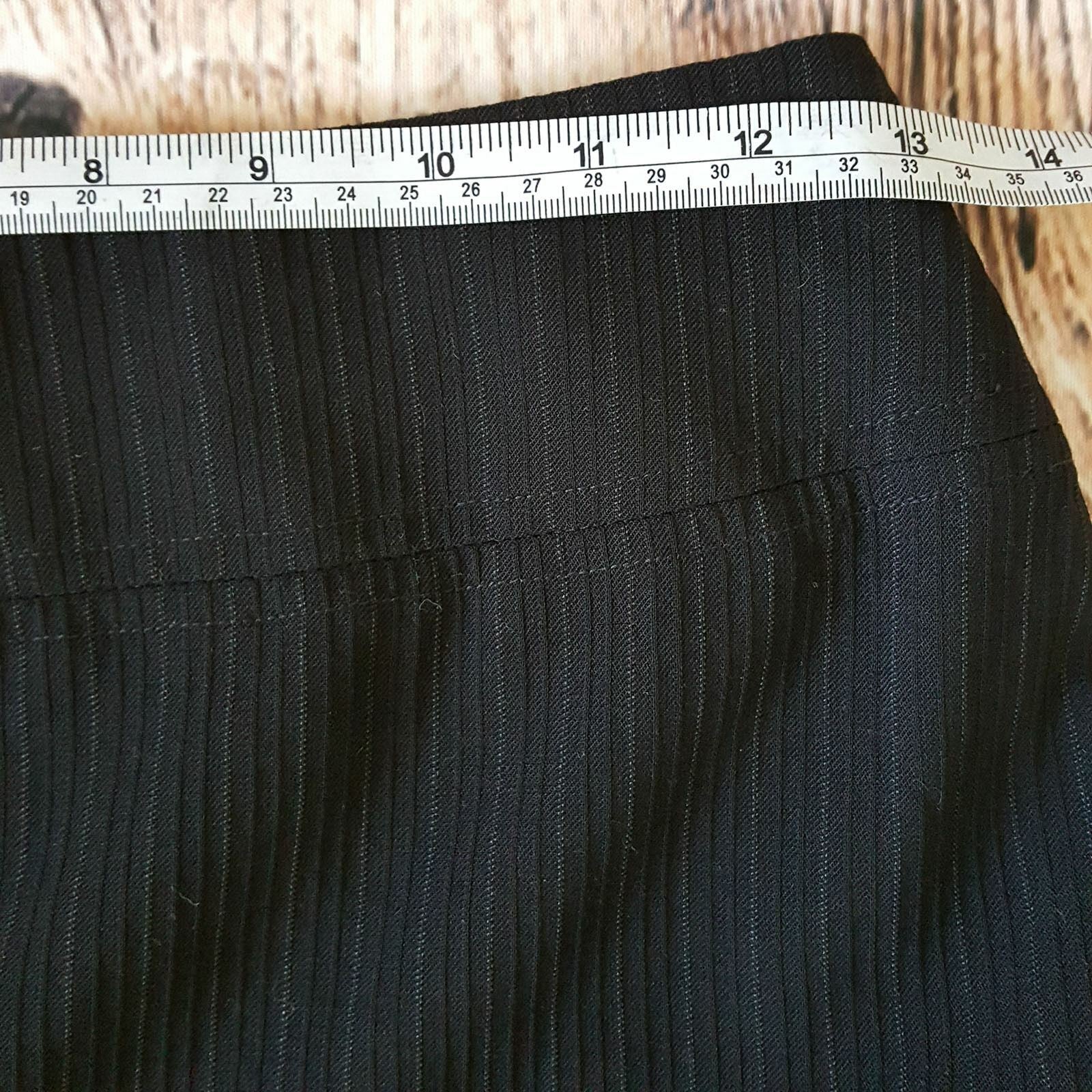 COUNTRY ROAD Women's Corporate Pinstripe Black Fashion Sexy Slim Pencil Skirt