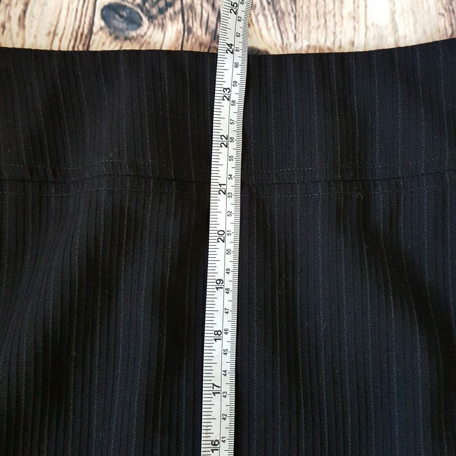 COUNTRY ROAD Women's Corporate Pinstripe Black Fashion Sexy Slim Pencil Skirt