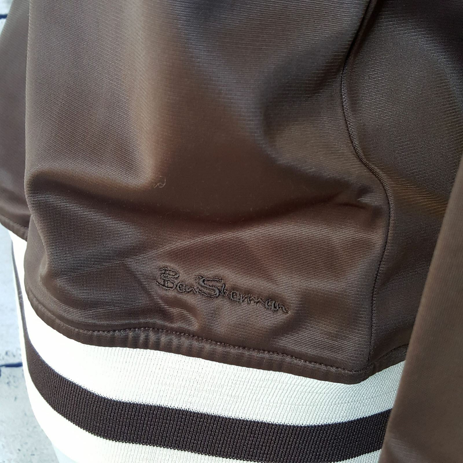 BEN SHERMAN Women's Fashion Brown Beige Zip Jacket Casual Outdoor Hiking Coat