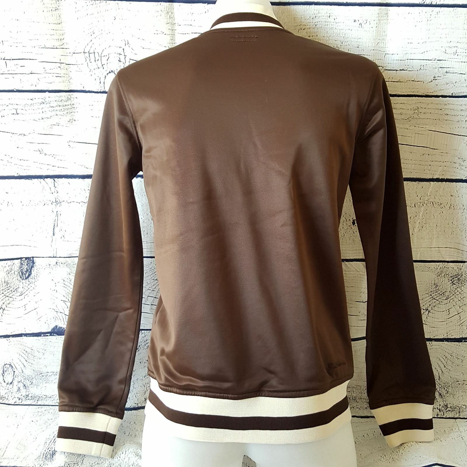 BEN SHERMAN Women's Fashion Brown Beige Zip Jacket Casual Outdoor Hiking Coat