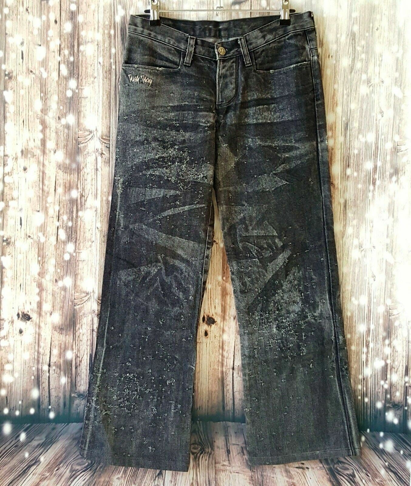 Women Dark Grey Cotton Pants Fashion Elastic Relaxed Fit Denim Jeans Casual Wear