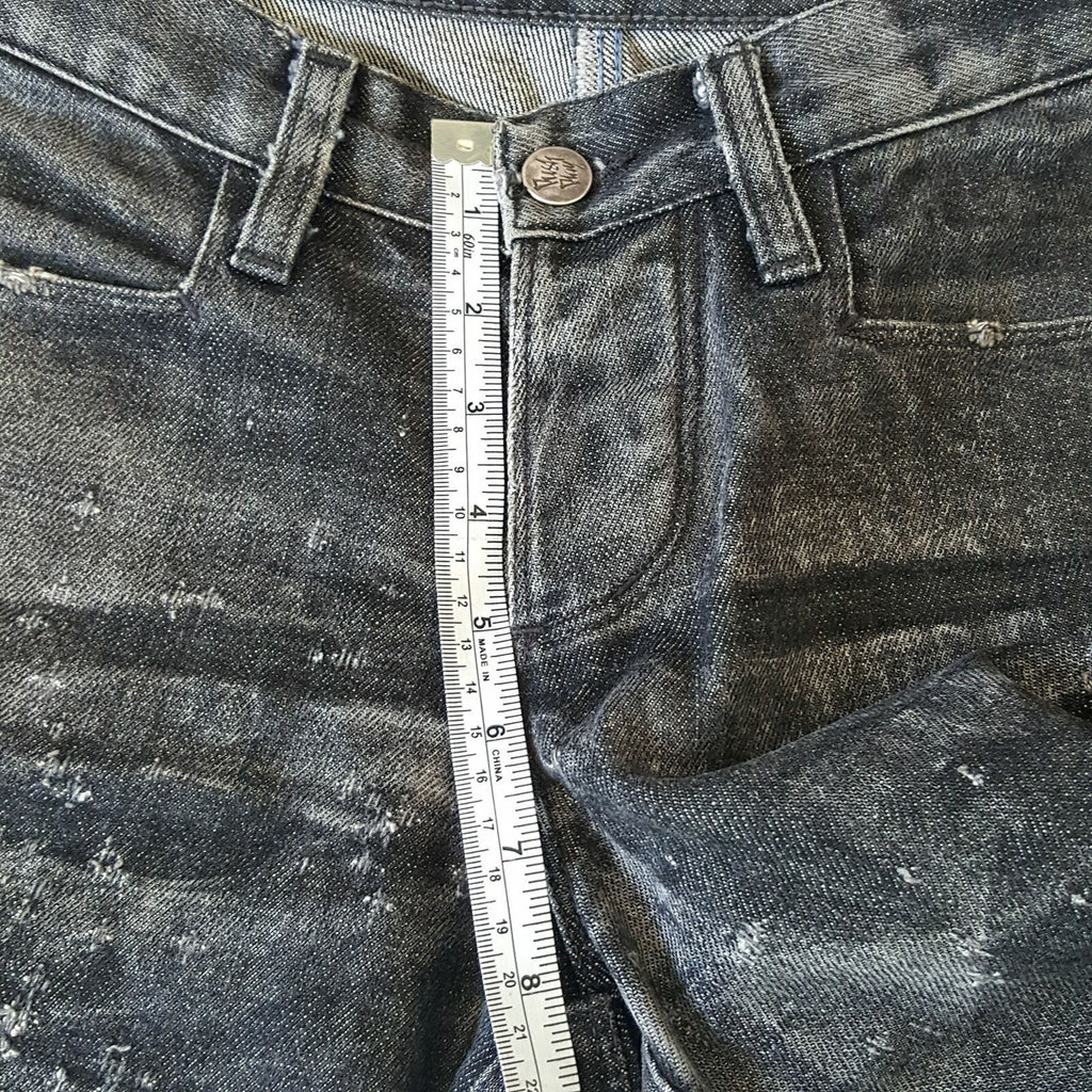 Women Dark Grey Cotton Pants Fashion Elastic Relaxed Fit Denim Jeans Casual Wear