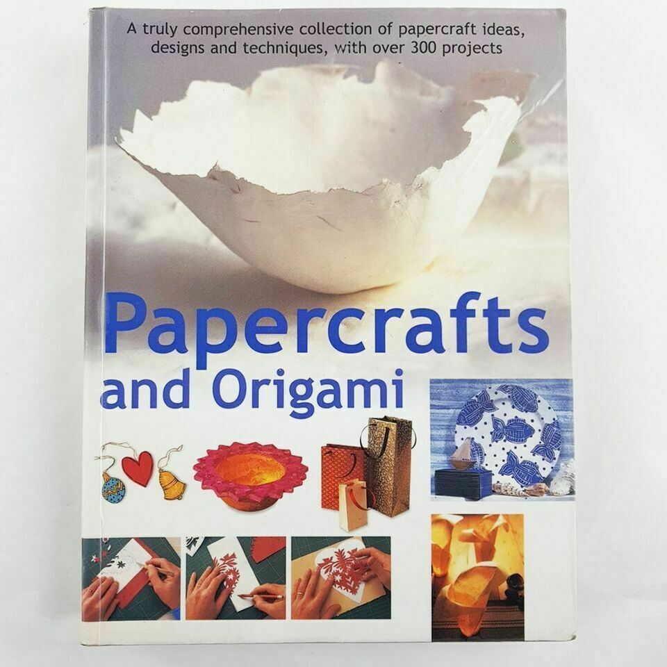 Papercrafts and Origami 300 Designs Techniques Projects Diagrams Paperback