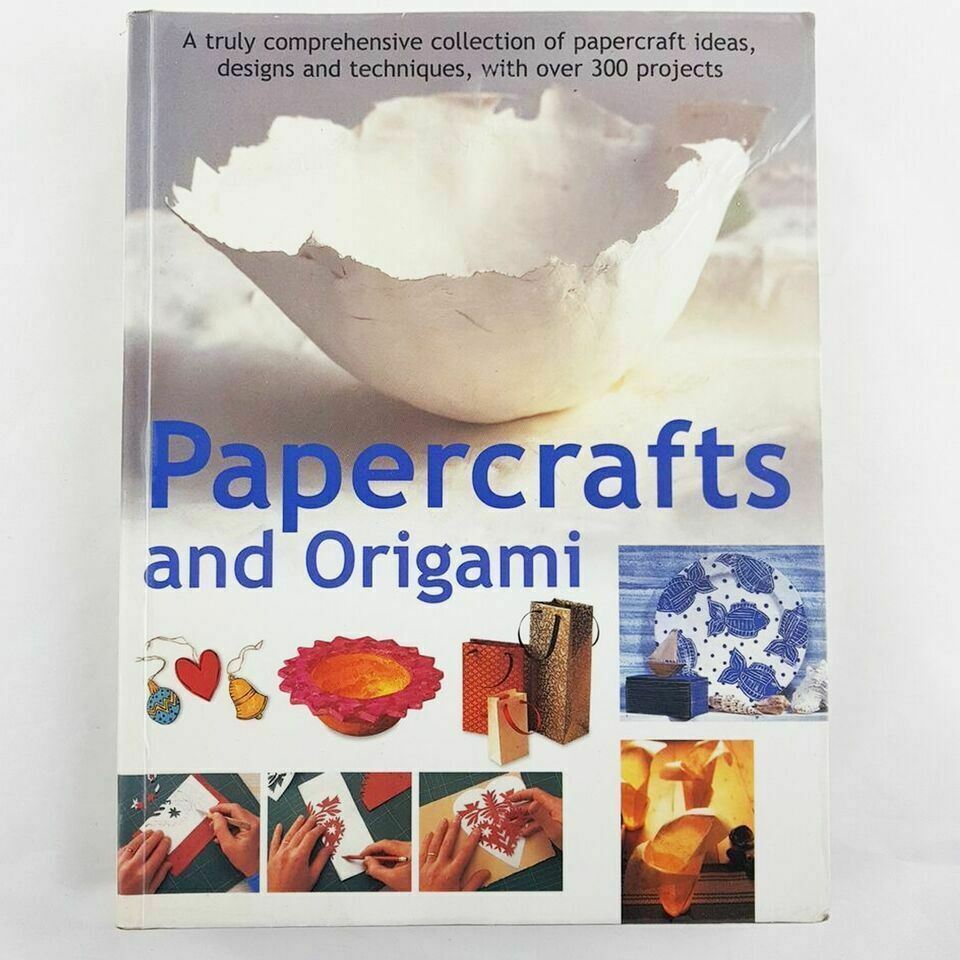 Papercrafts and Origami 300 Designs Techniques Projects Diagrams Paperback