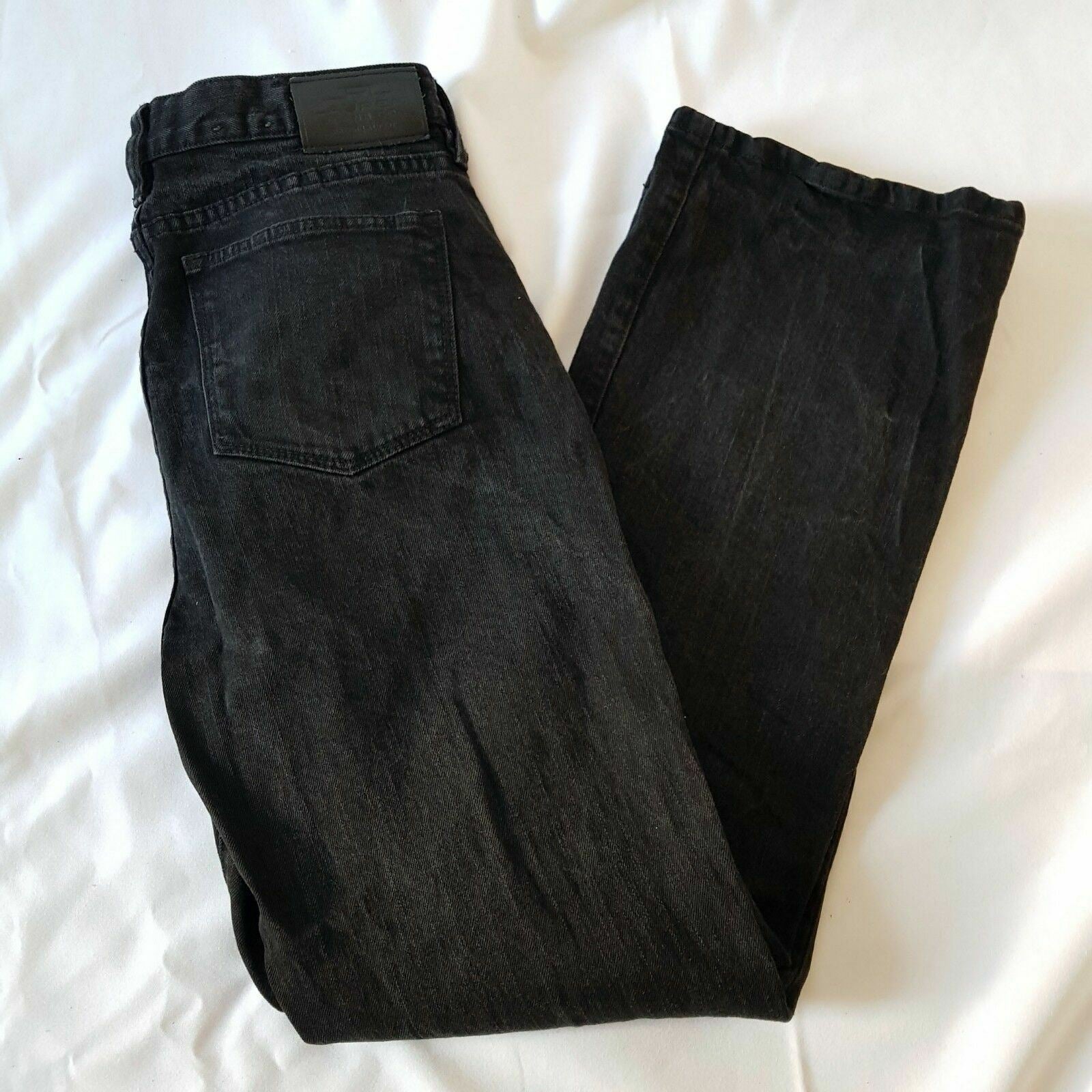 RALPH LAUREN LRL JEANS CO. Womens Black Slim Fit Cotton Denim Jeans Petite Pants