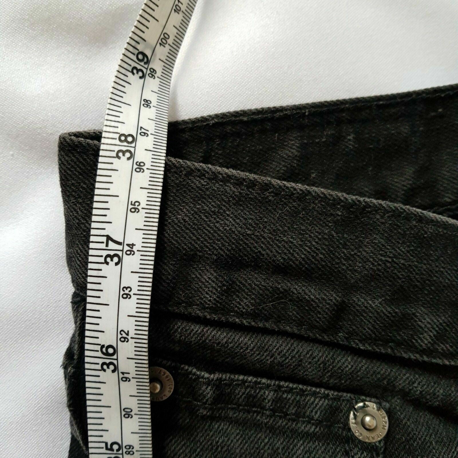 RALPH LAUREN LRL JEANS CO. Womens Black Slim Fit Cotton Denim Jeans Petite Pants