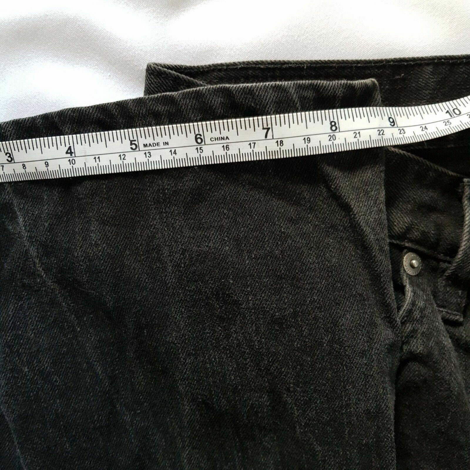RALPH LAUREN LRL JEANS CO. Womens Black Slim Fit Cotton Denim Jeans Petite Pants