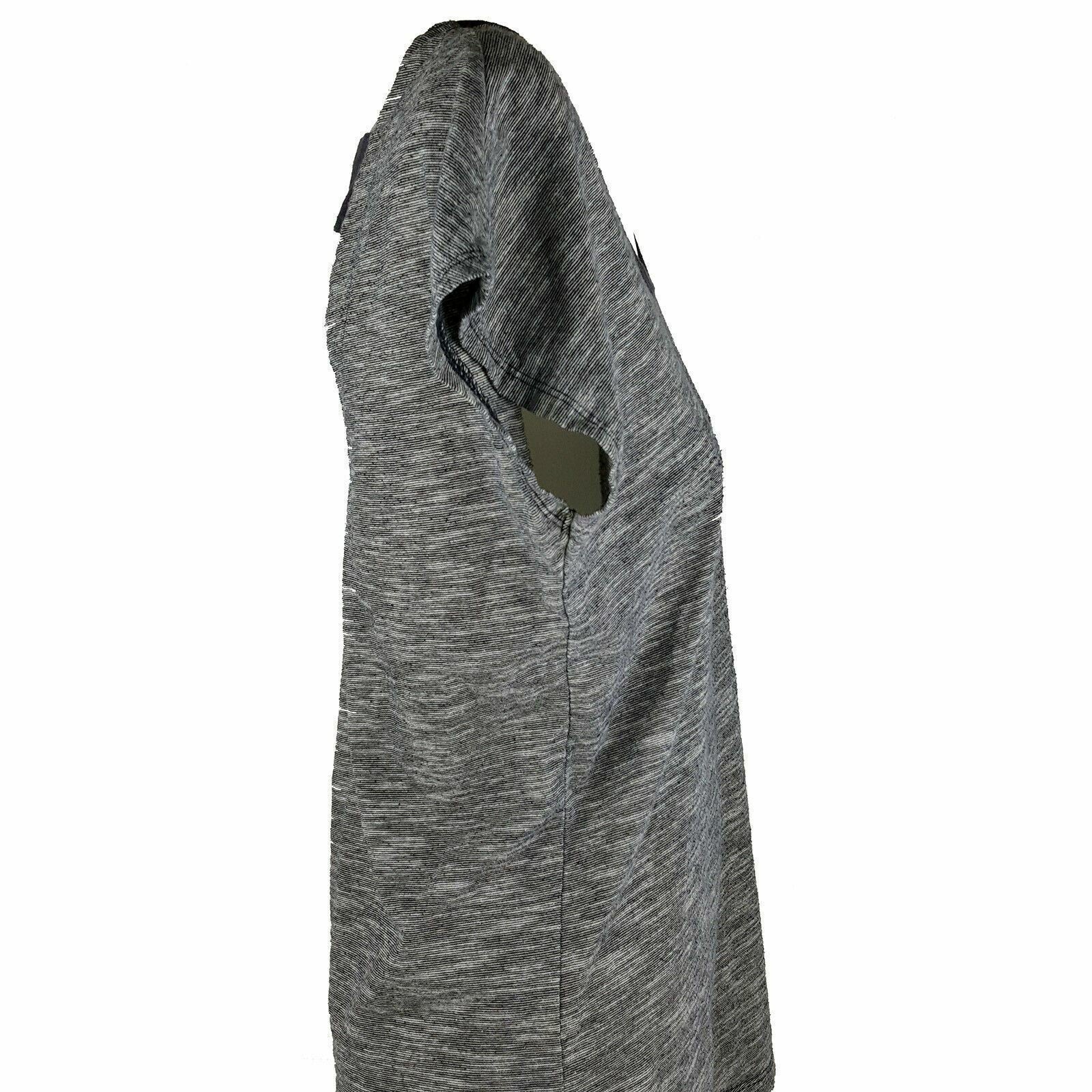 JEANSWEST Women's Fashion Samsara Print T-Shirt Blue Grey Active Wear Shirt NEW