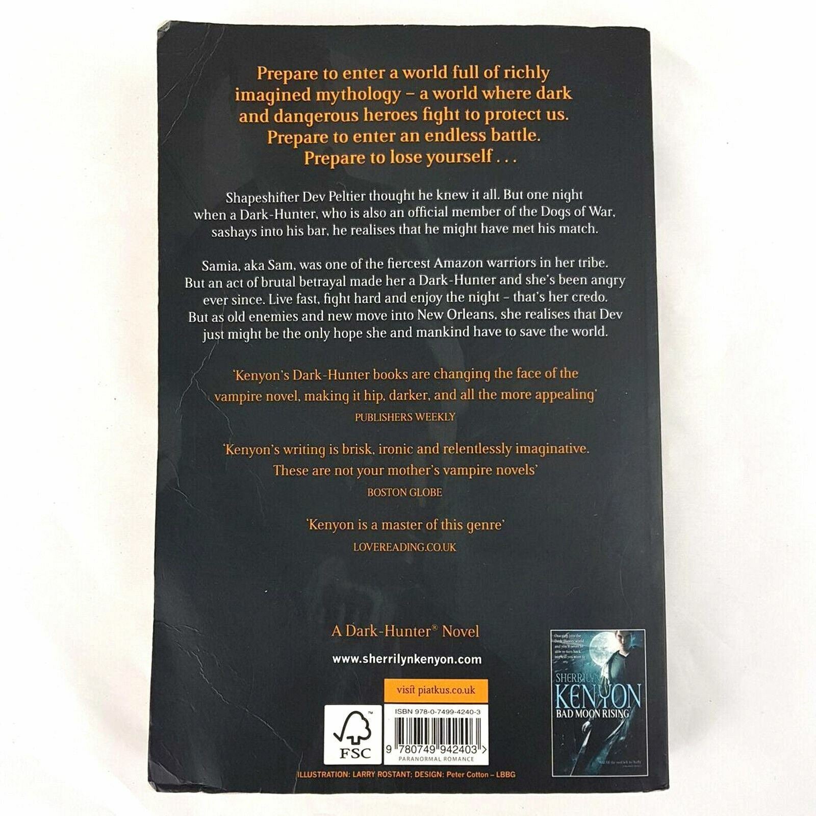 Sherrilyn Kenyon No Mercy Fiction Paranormal Science Fantasy Fiction Dark Hunter