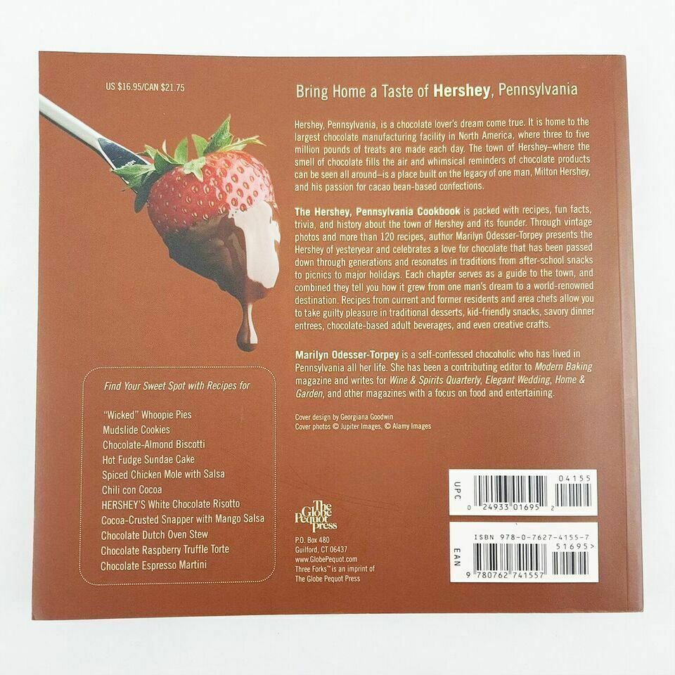 The Hershey Pennsylvania Cookbook: Fun Treats And Trivia Chocolate Recipe Book
