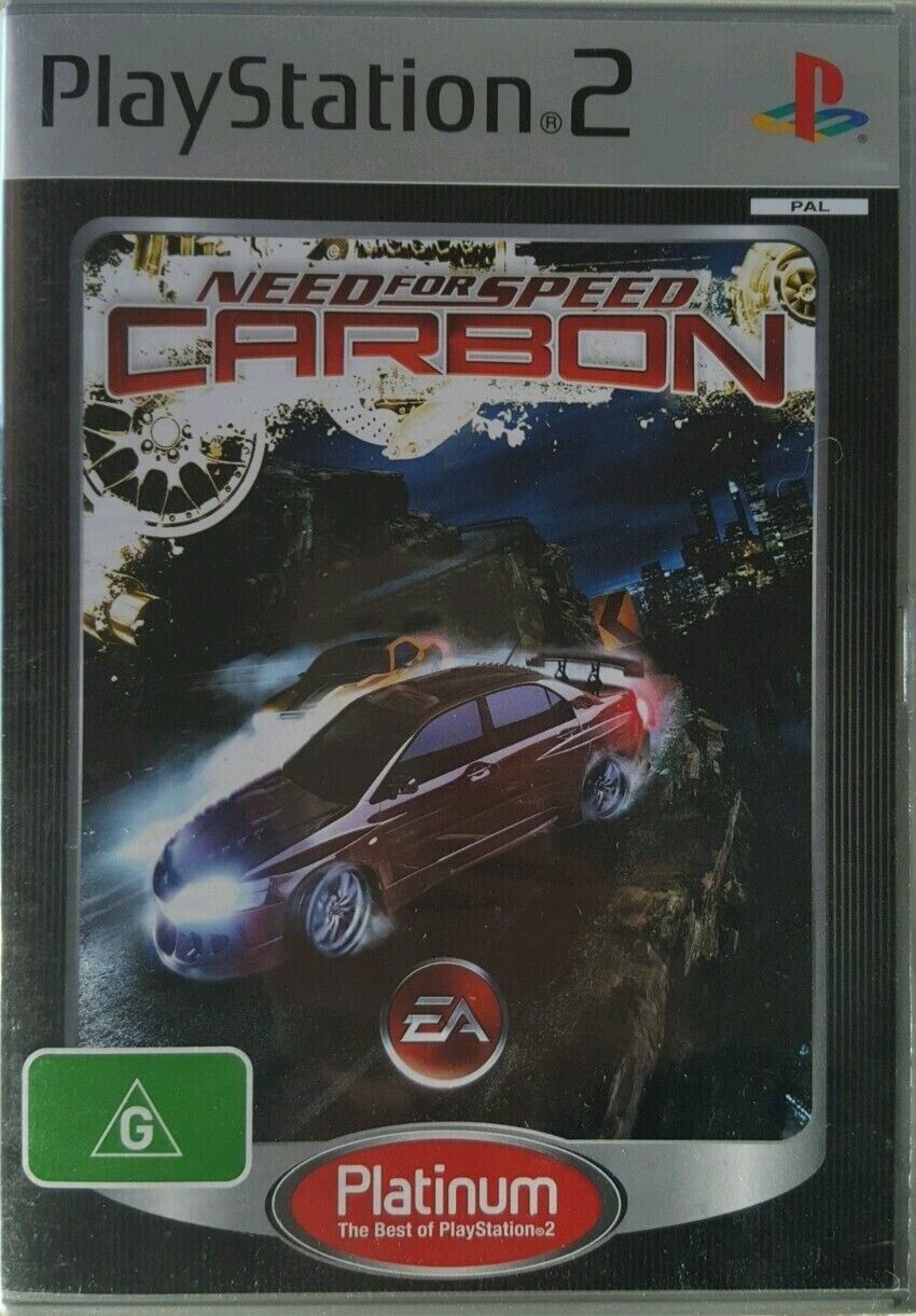 Need For Speed Carbon Playstation 2 Video Games PS2 Very Good Condition