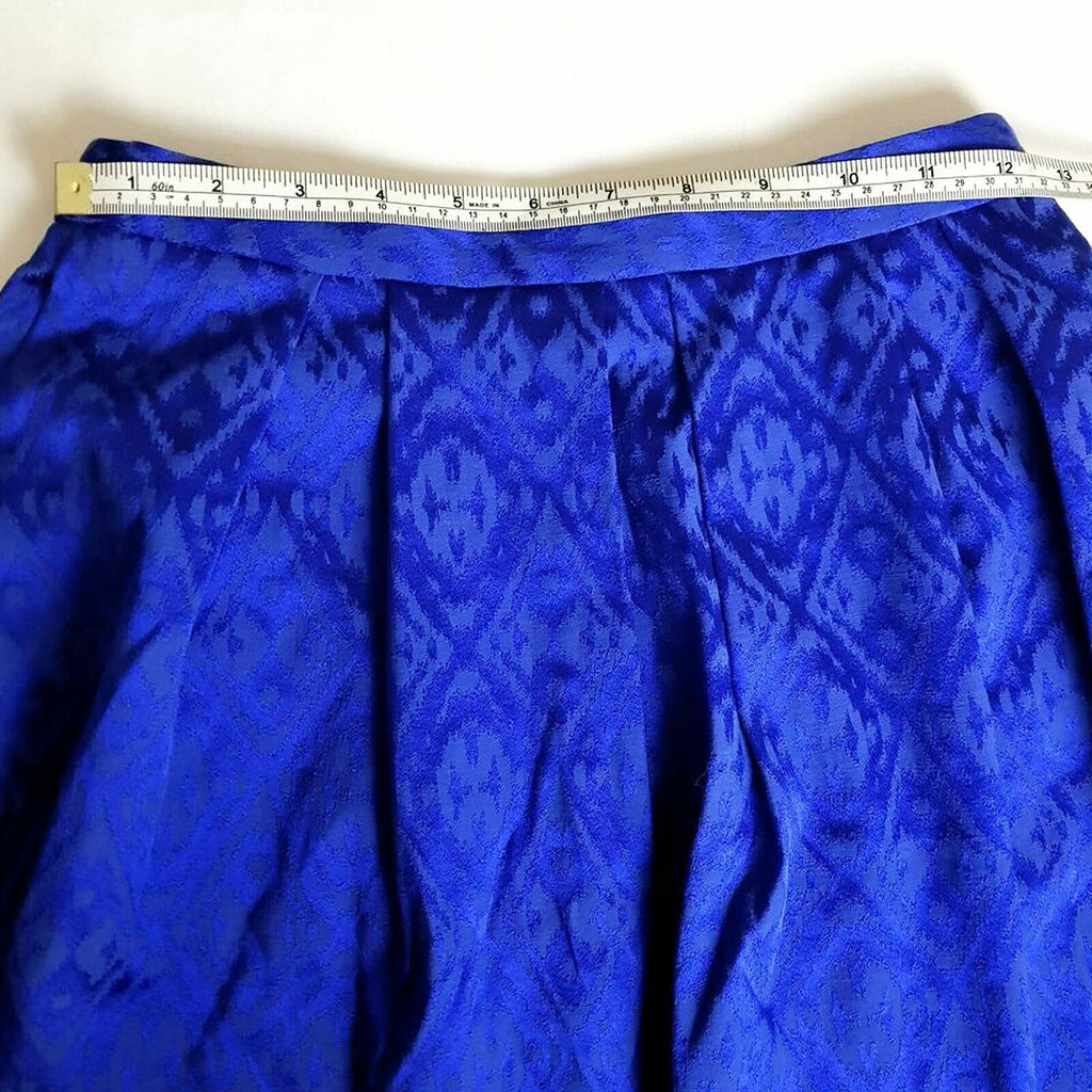 FOREVER NEW Vivid Blue Women's Mini Pleated Skater Skirt Ladies Casual Wear