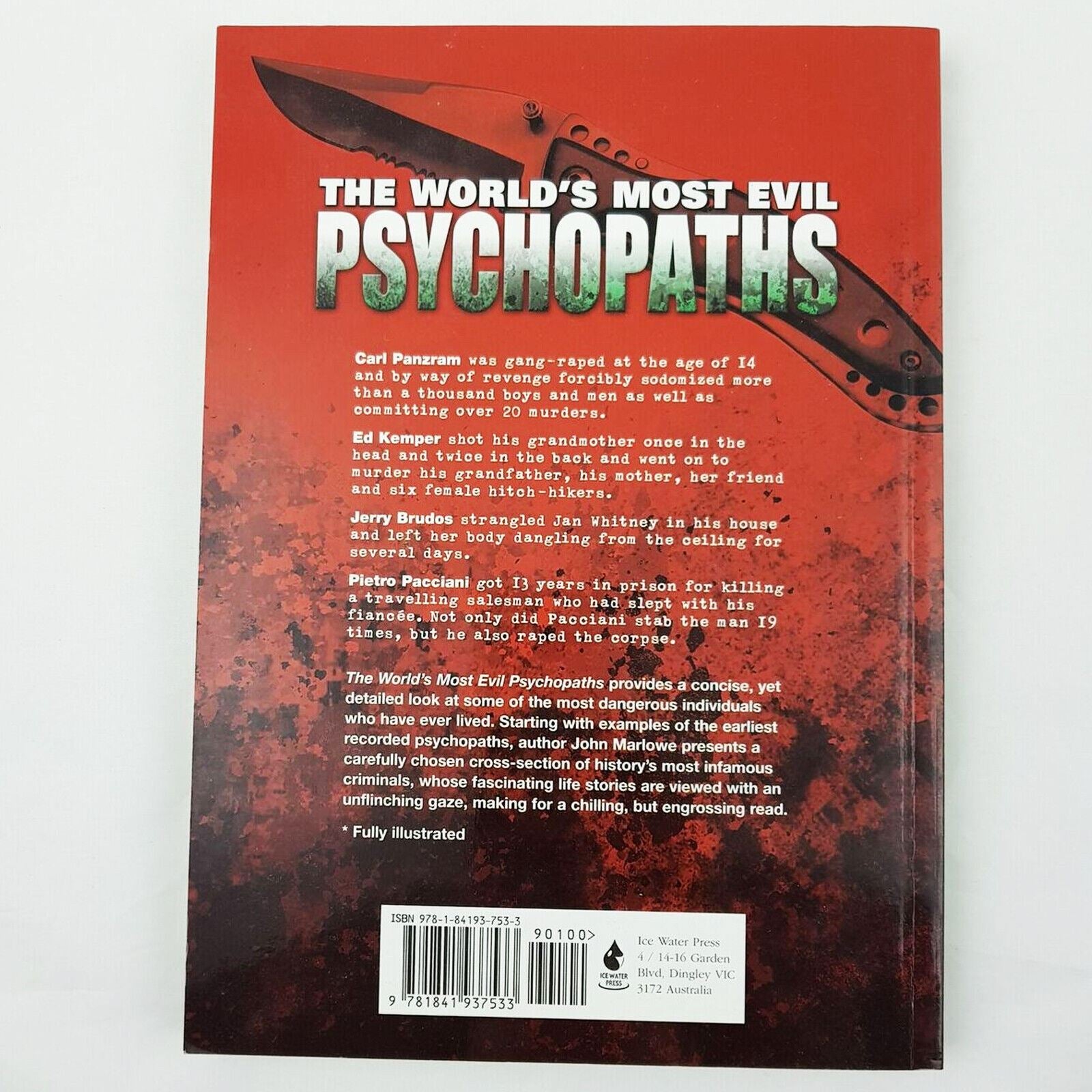 World's Most Evil Psychopaths by John Marlowe (Paperback, 2008)