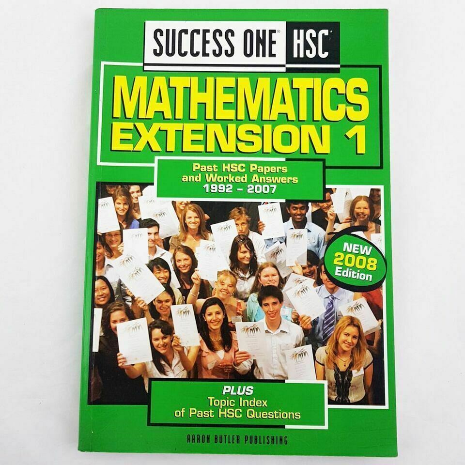 Excel Success One HSC Mathematics Extension 1 Textbook Aaron Butler Publishing