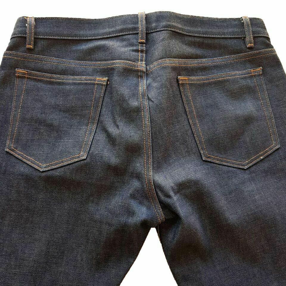 A.P.C. New Cure H Five Pocket Stone-Washed Men's Denim Jeans Casual Wear