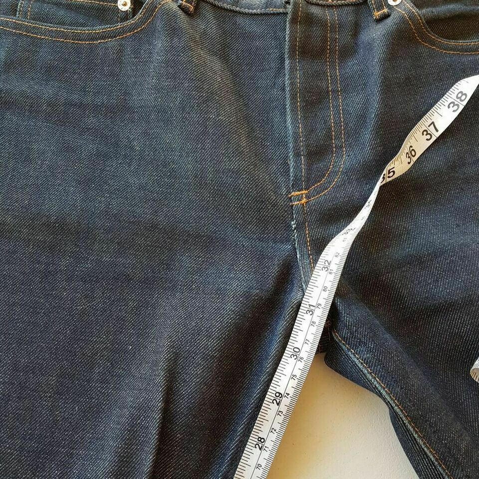 A.P.C. New Cure H Five Pocket Stone-Washed Men's Denim Jeans Casual Wear