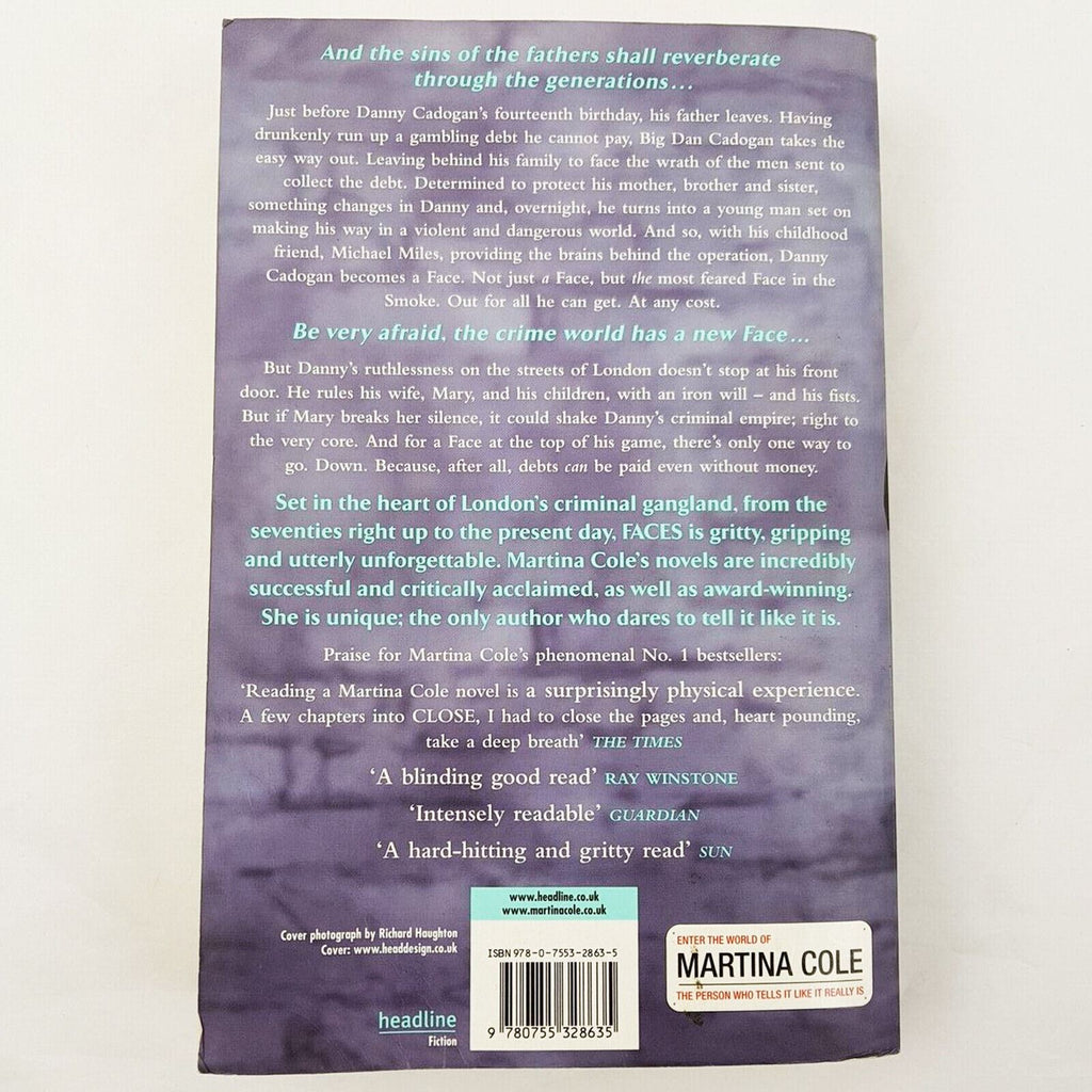 Faces by Martina Cole Crime Thriller Adventure (Paperback, 2007) Fiction Book