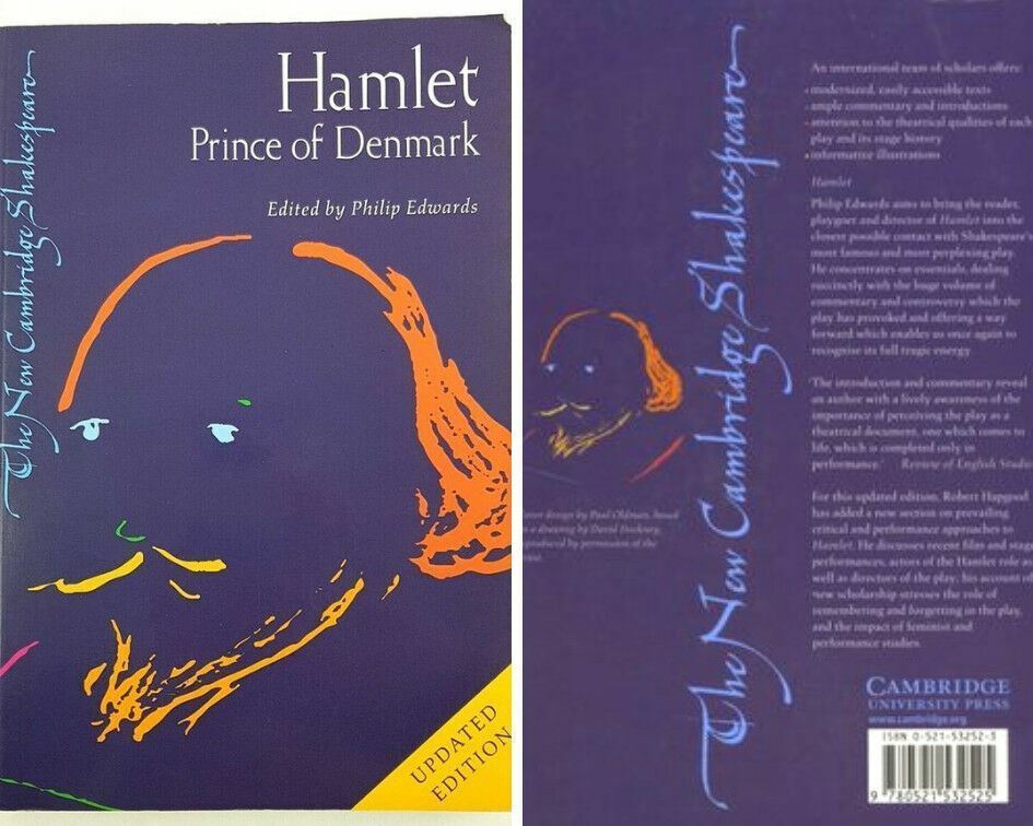 Hamlet Prince of Denmark Edited by Philip Edwards Updated Edition Paperback Book