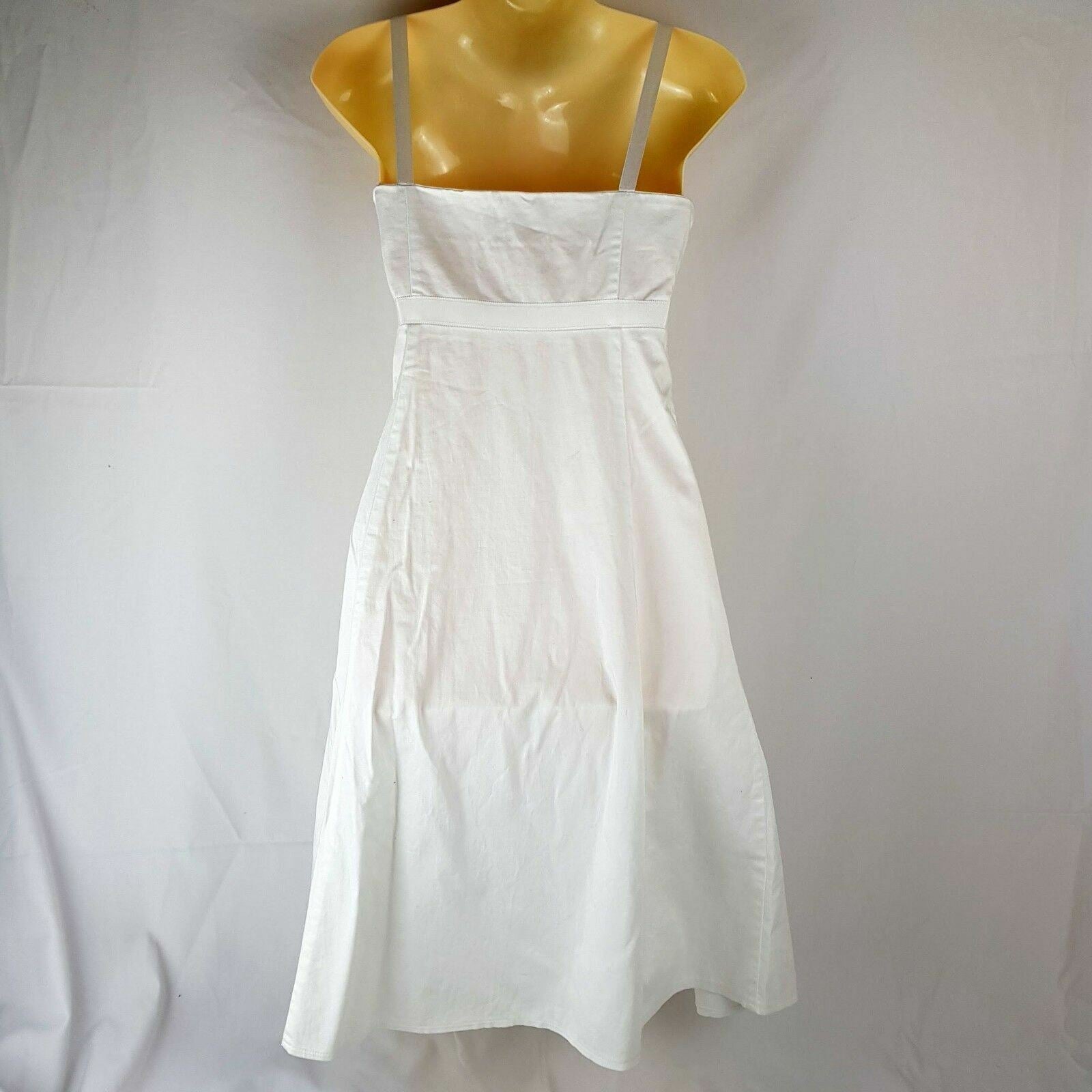 PORTMANS Spaghetti Strap Long White Summer Beach Elegant Casual Sexy Party Dress