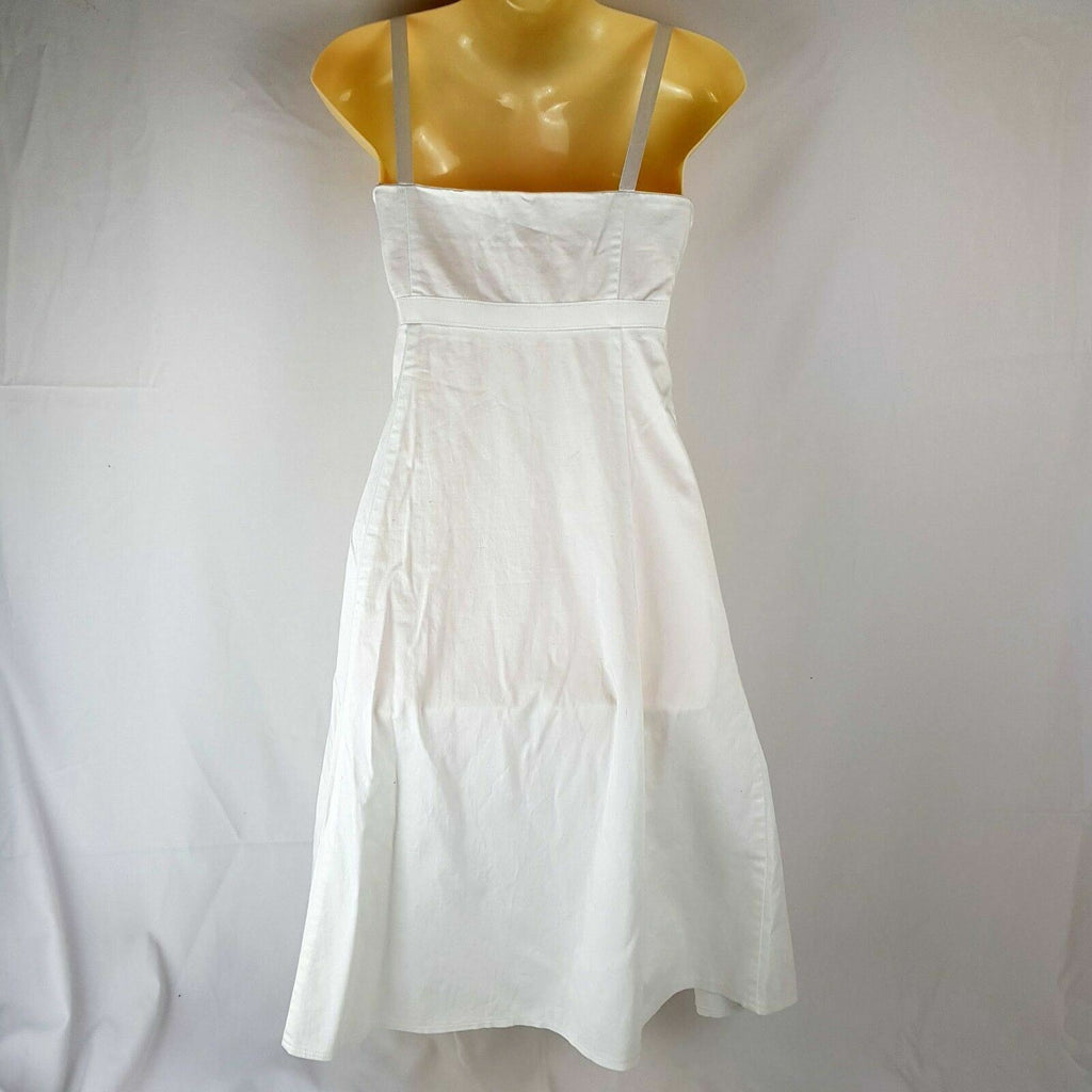 PORTMANS Spaghetti Strap Long White Summer Beach Elegant Casual Sexy Party Dress