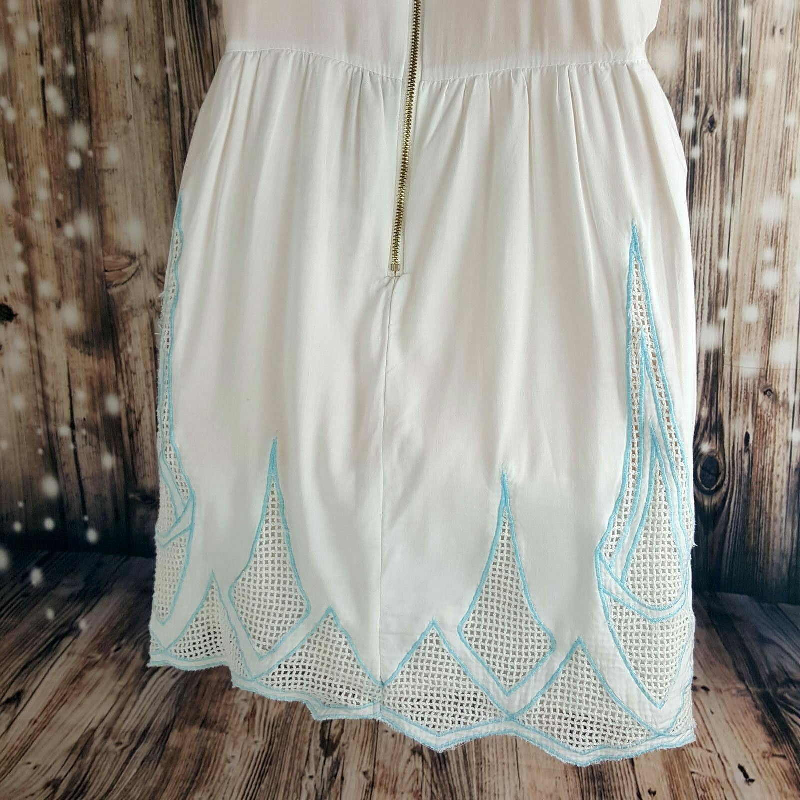 Women's Fashion White Summer Sleeveless Dress Pretty Casual Beach Sundress New