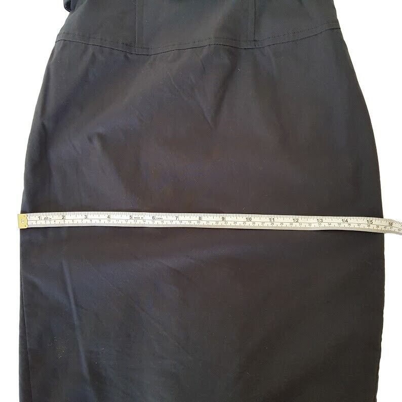 PILGRIM Simone Highwaist Skirt Pencil Grey Belted Pencil Midi Women's Work Wear