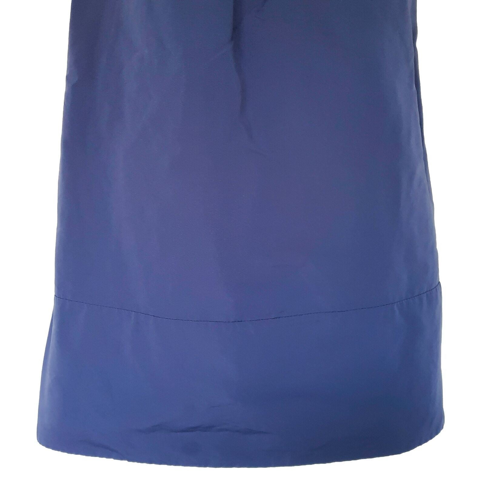 CUE Blue Sleeveless Women's A-Line Party Work Dress Cowl Neck Made in Australia