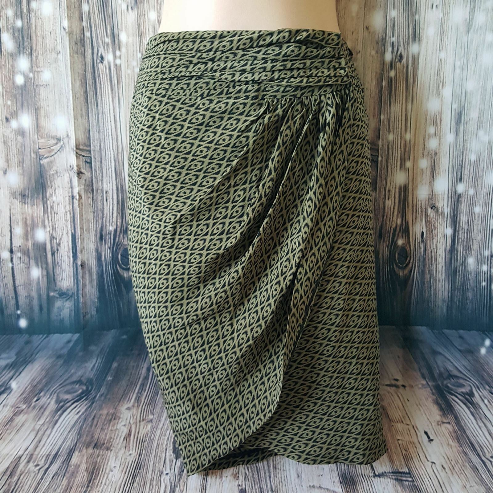 COUNTRY ROAD Women's Brown Black 100% Silk Cocktail Party Evening Ladies Wear
