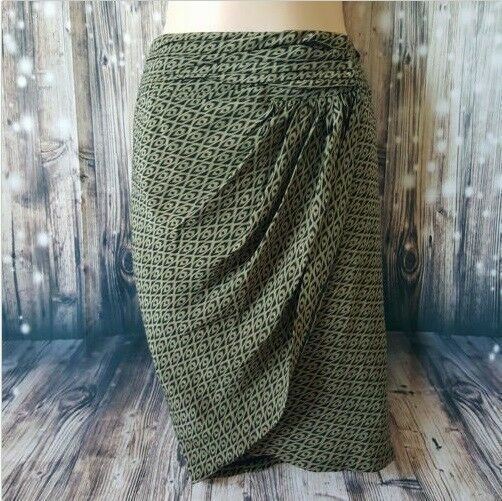 COUNTRY ROAD Women's Brown Black 100% Silk Cocktail Party Evening Ladies Wear