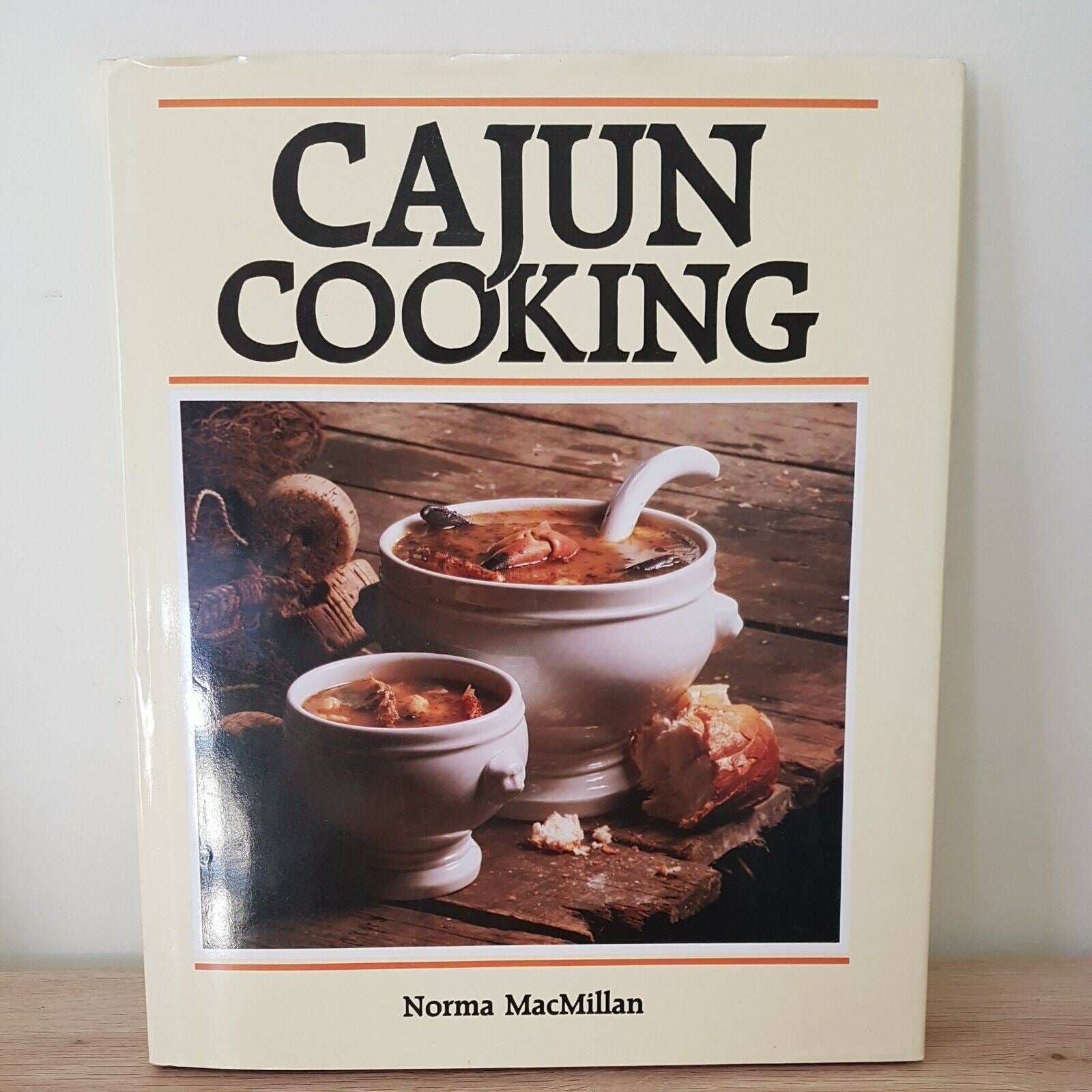 Cajun Cooking Norma Macmillan Cookbook Hardcover London 1987 Vintage 086124298X