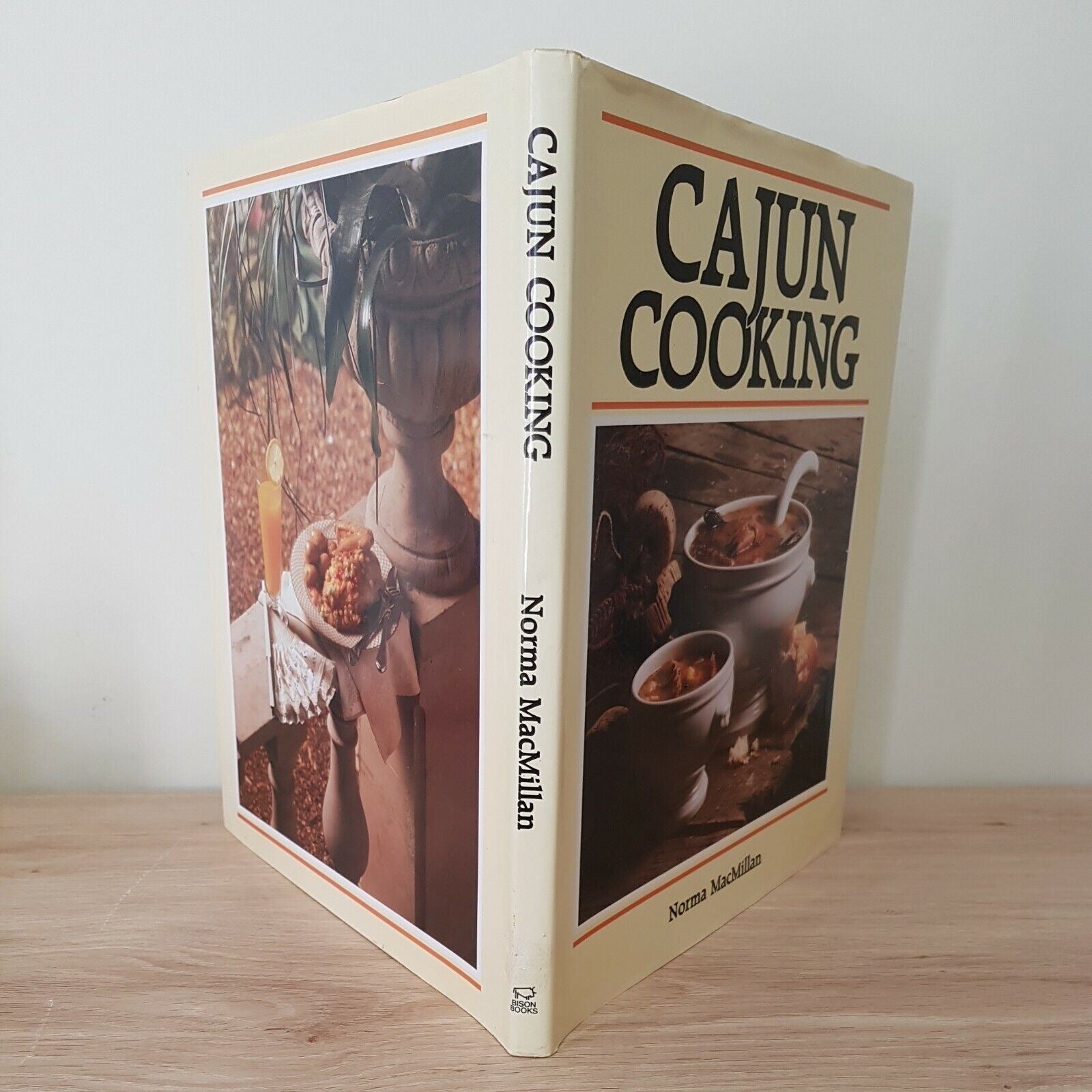 Cajun Cooking Norma Macmillan Cookbook Hardcover London 1987 Vintage 086124298X