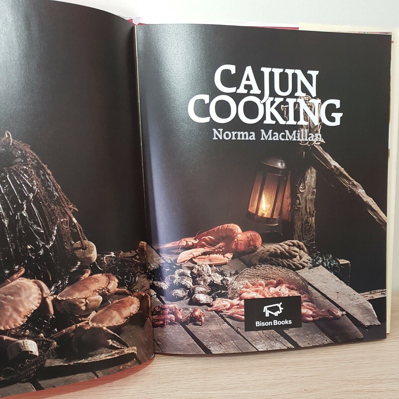 Cajun Cooking Norma Macmillan Cookbook Hardcover London 1987 Vintage 086124298X