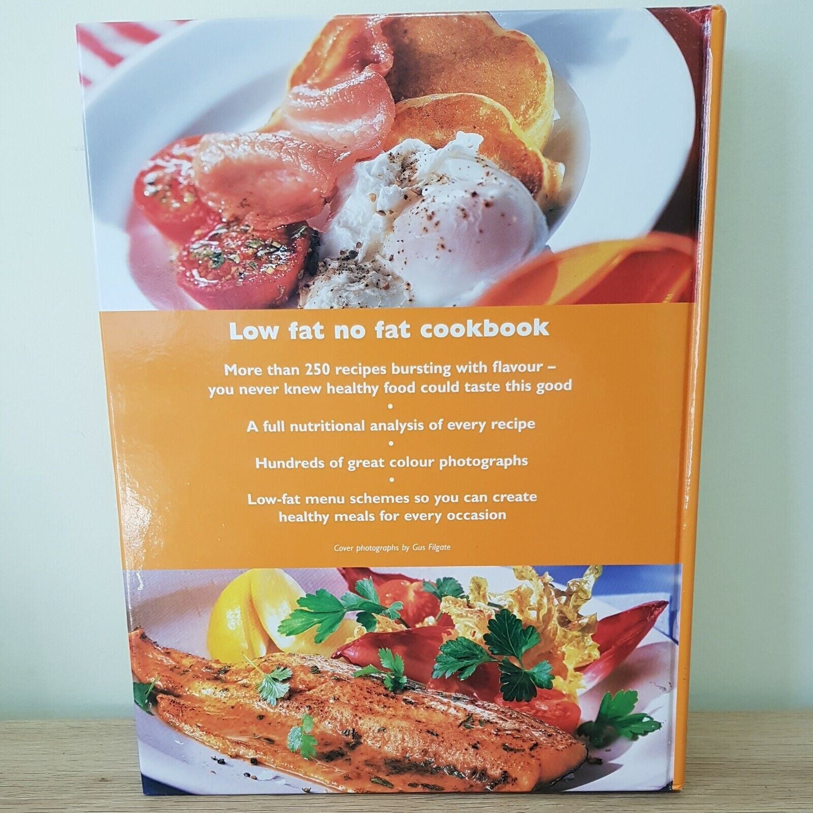 Reader's Digest Low Fat No Fat Cookbook 250 Recipes 320 pages Dieting Cookbook