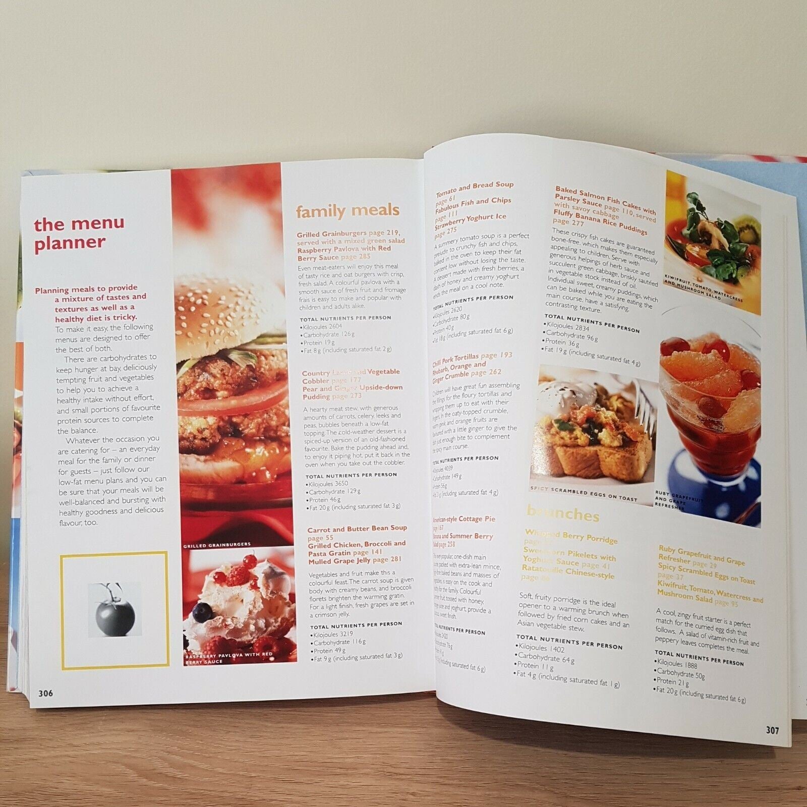 Reader's Digest Low Fat No Fat Cookbook 250 Recipes 320 pages Dieting Cookbook