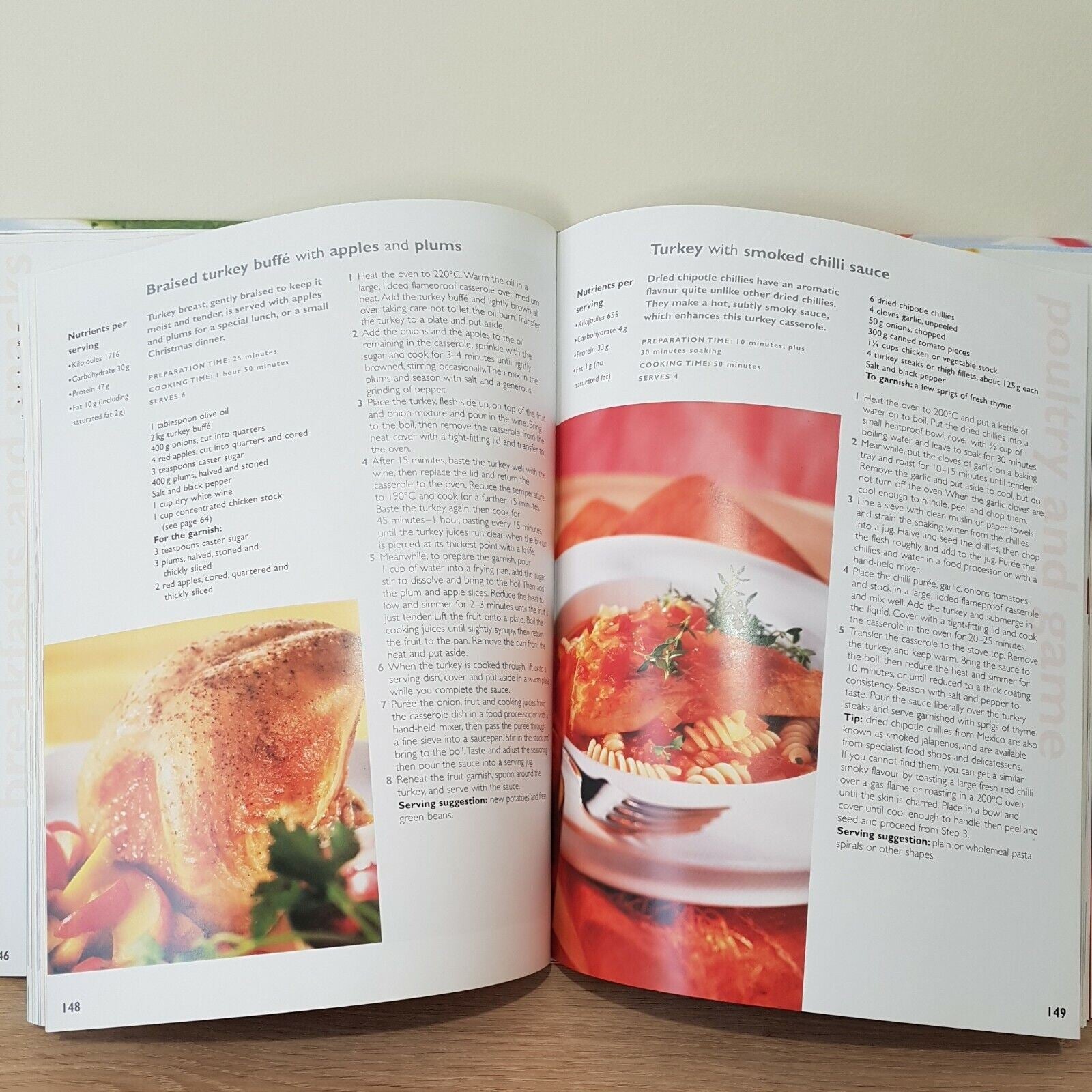 Reader's Digest Low Fat No Fat Cookbook 250 Recipes 320 pages Dieting Cookbook