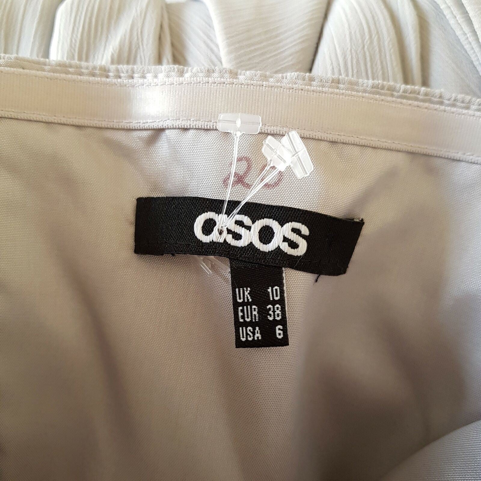 ASOS Sexy Grey Strapless Women's Mini Cocktail Dress Sweetheart Neck Waist Band