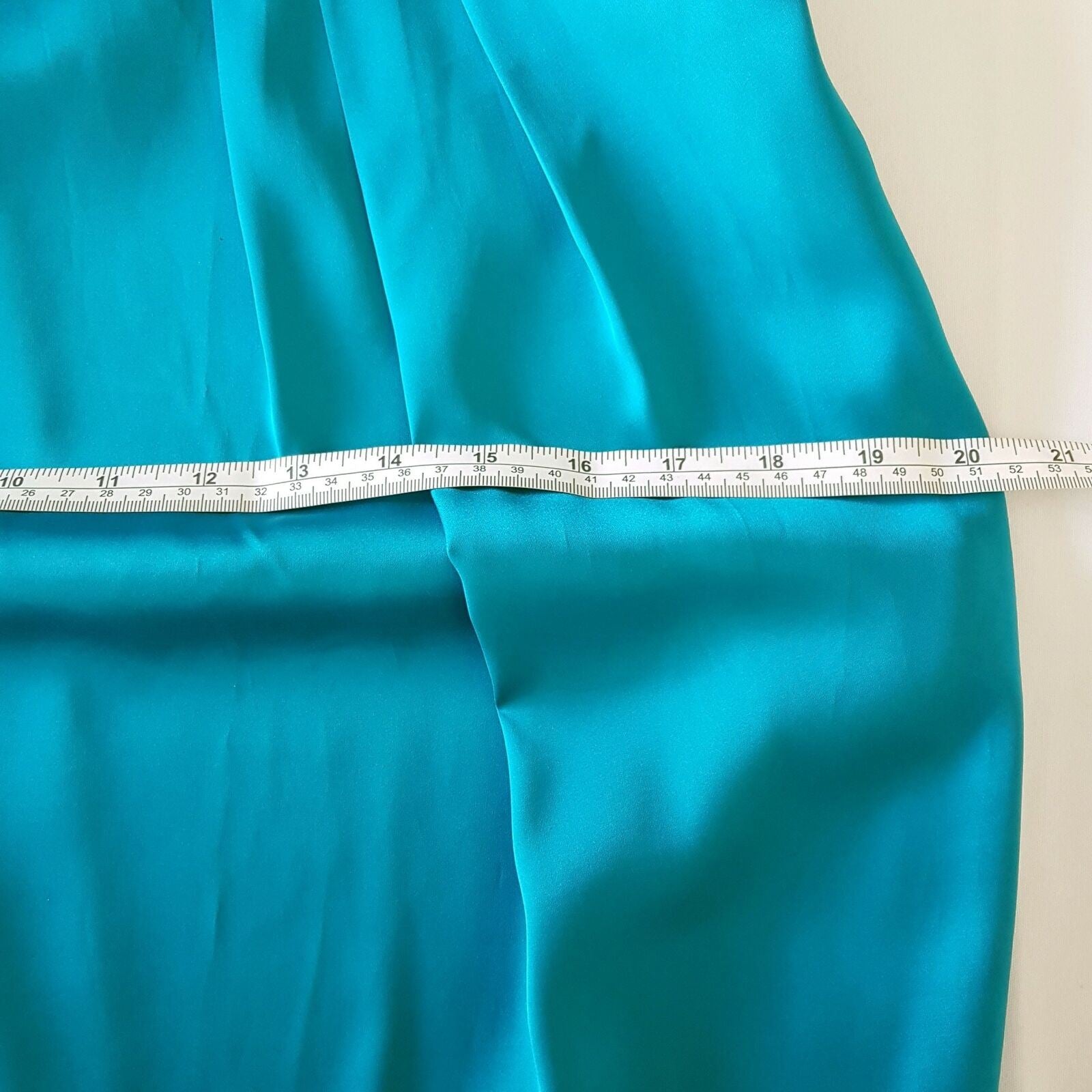 PILGRIM Romance Ruffle Dress Blue Green Teal Turquoise Sleeveless Cocktail Party